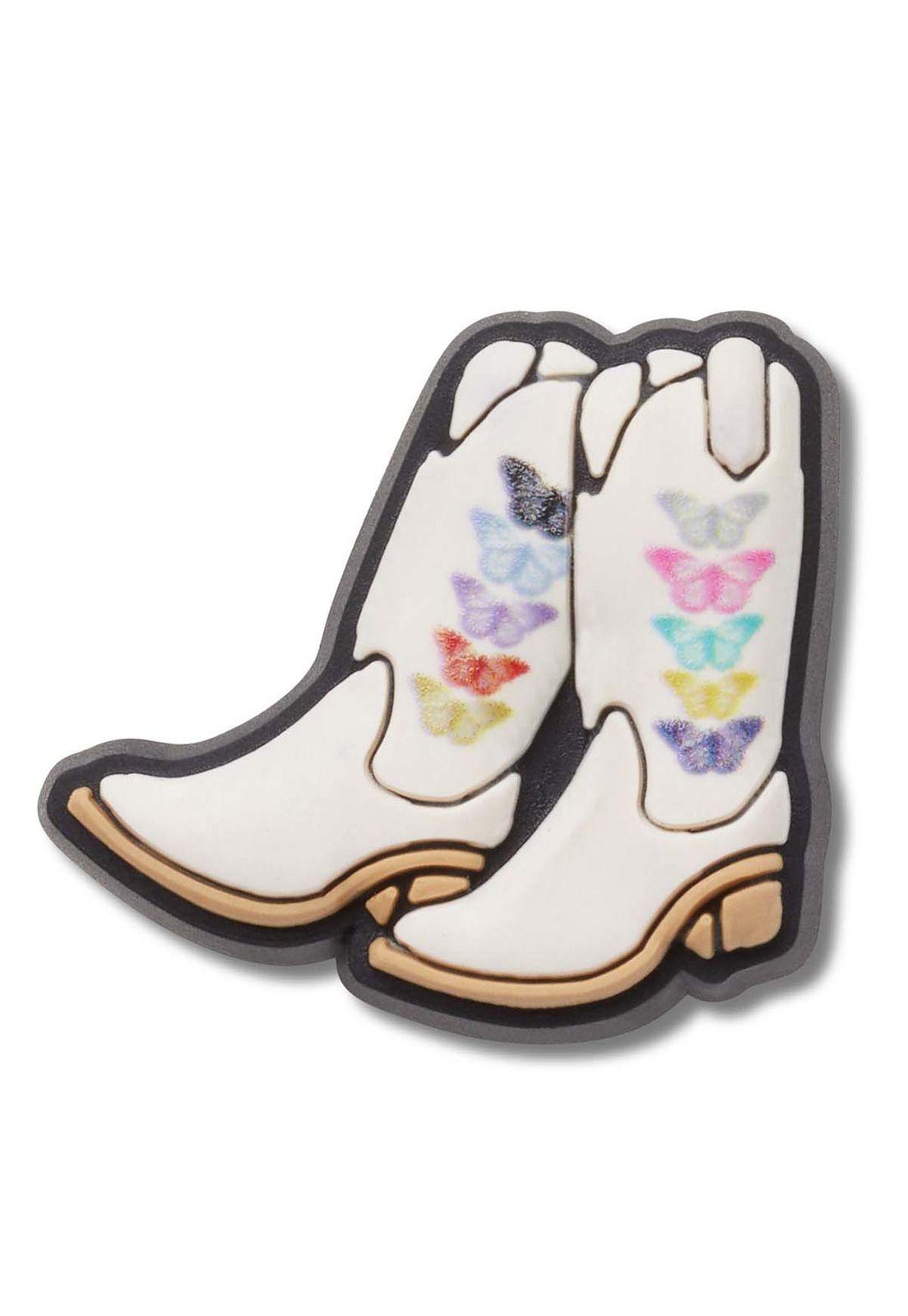 Jibbitz Botas De Vaquera Blanco-0