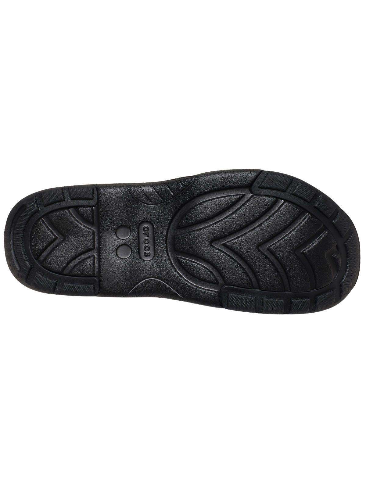 Sandalia Crocs Hombre Yukon Fisherman Negro-5