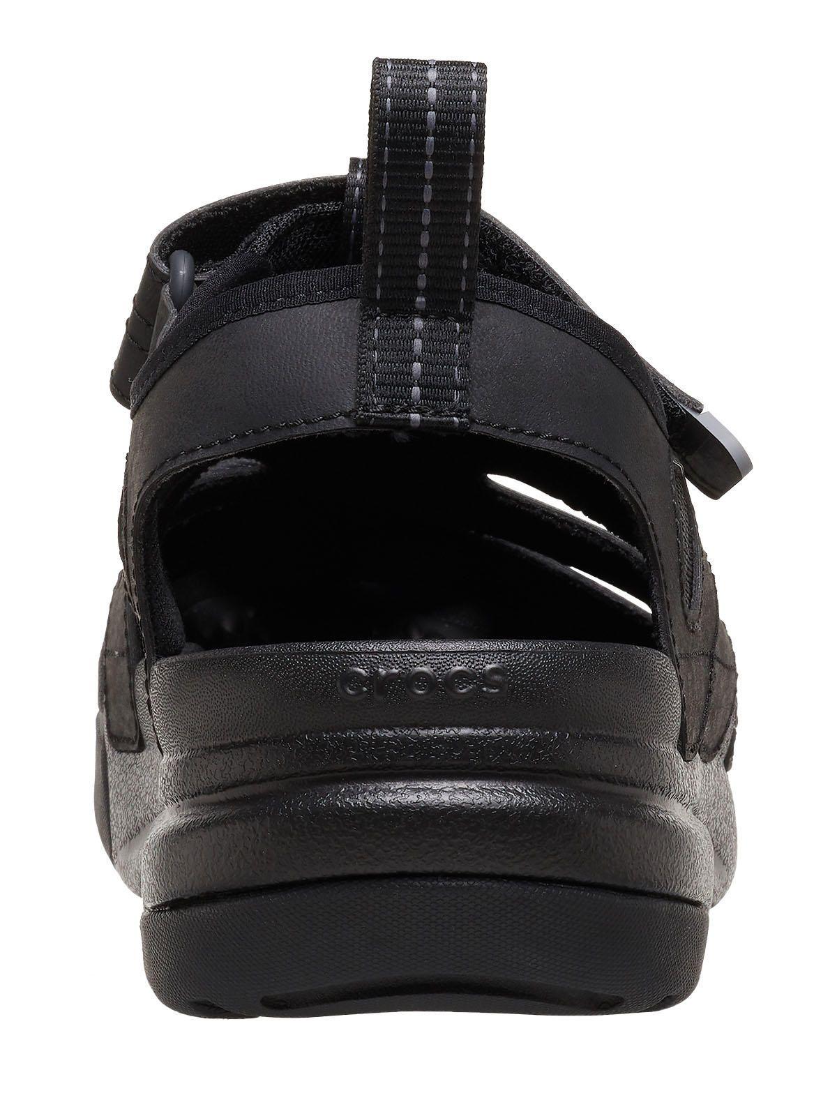 Sandalia Crocs Hombre Yukon Fisherman Negro-7