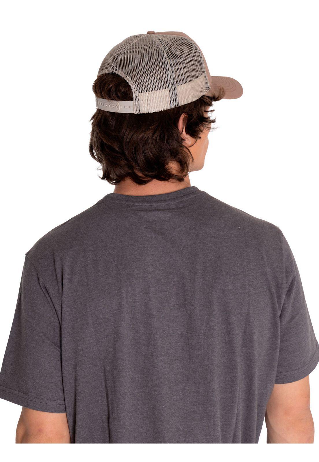 Jockey Beige Cat Logo Mesh Back F Hombre-1