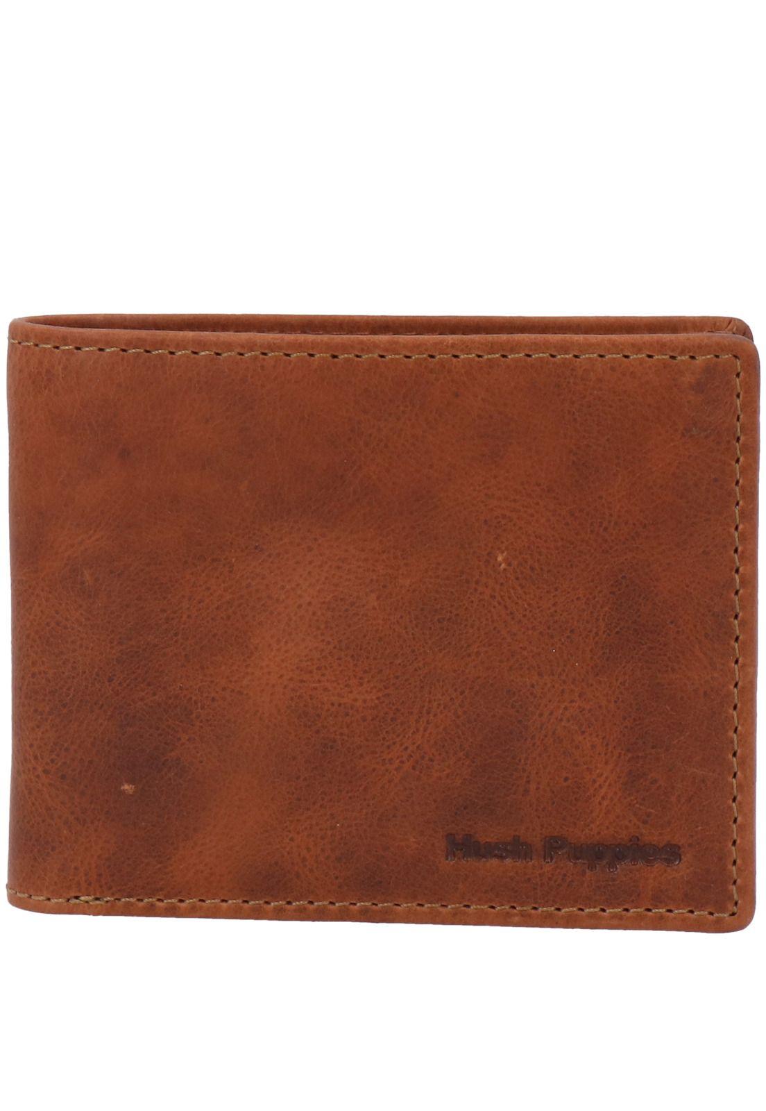 Billetera Cuero Hombre Omi Simple Café-0