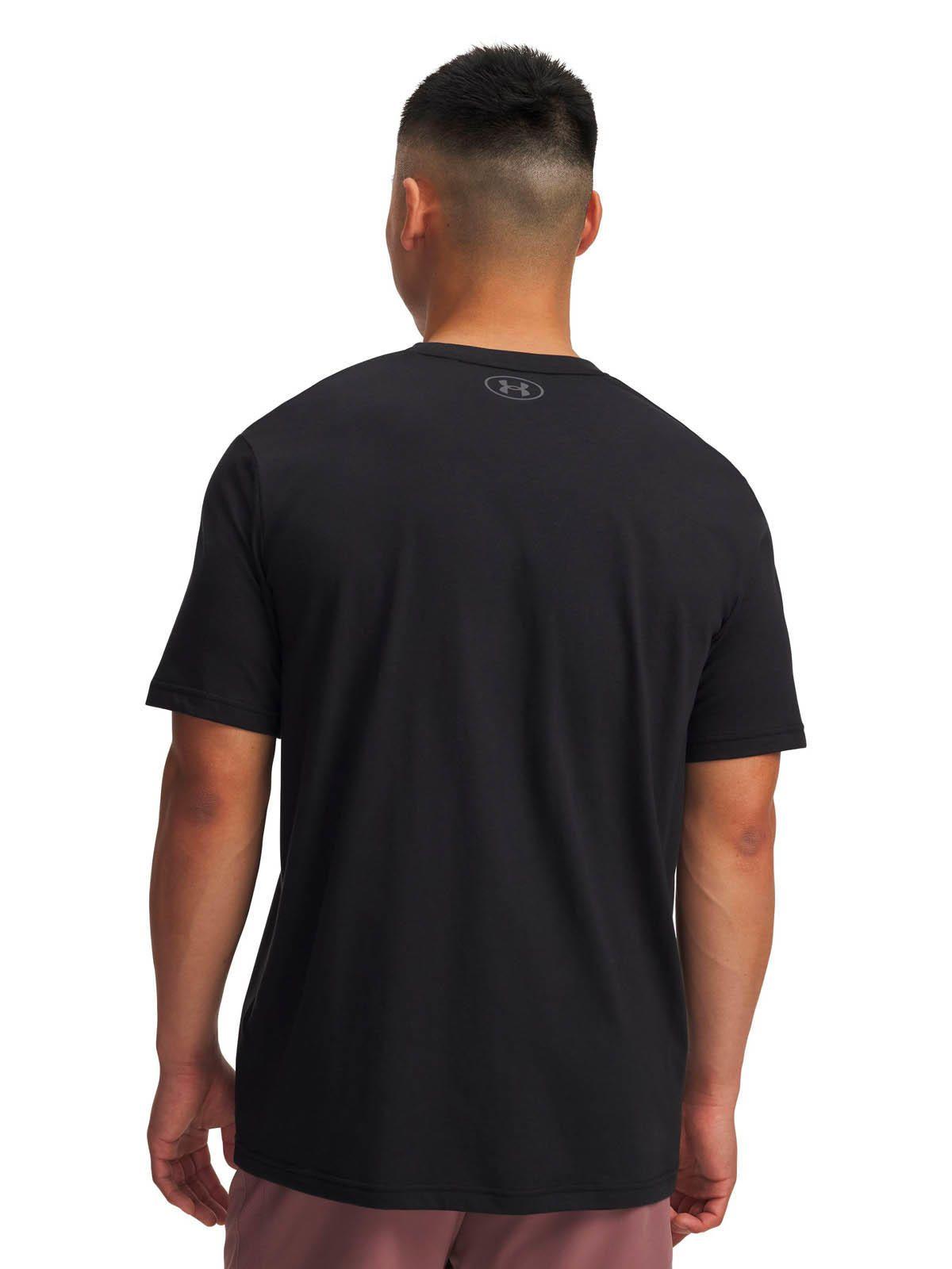 Polera Manga Corta Training para hombre Porject Rock negra -1