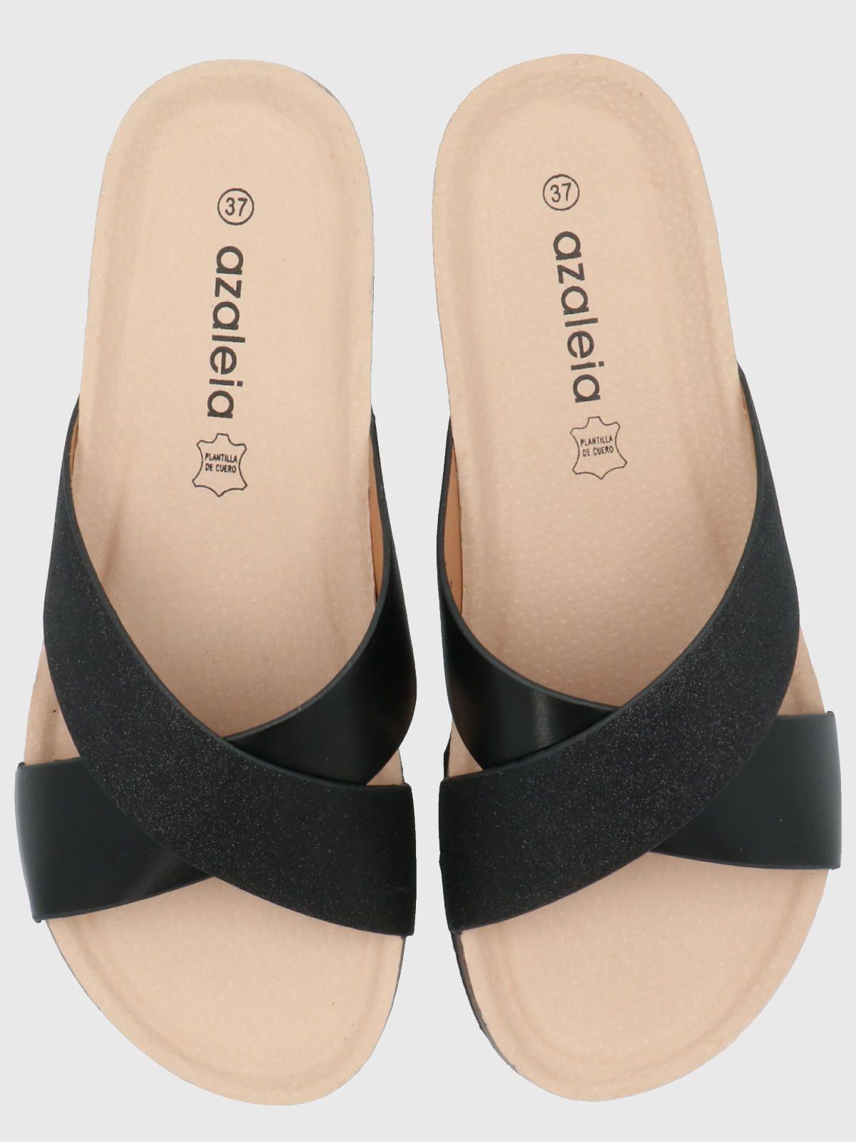 Sandalia Mujer Giacomo Negro -6