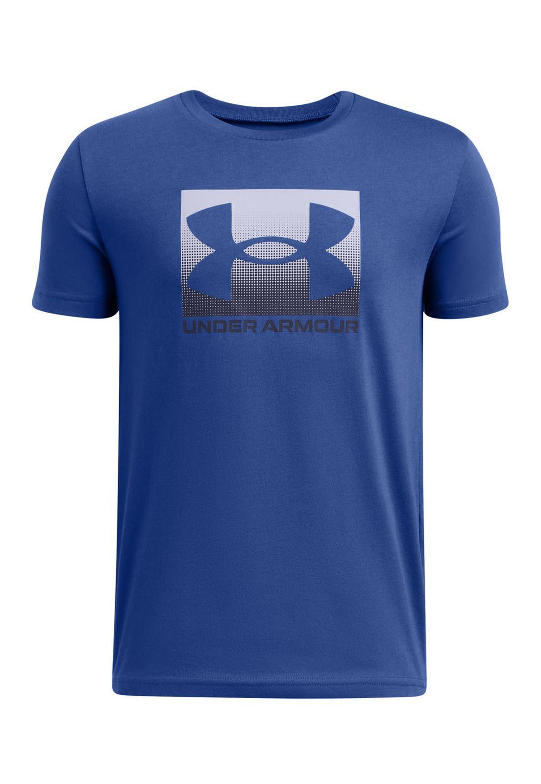 Polera manga corta Boxed Sports niño Azul-0