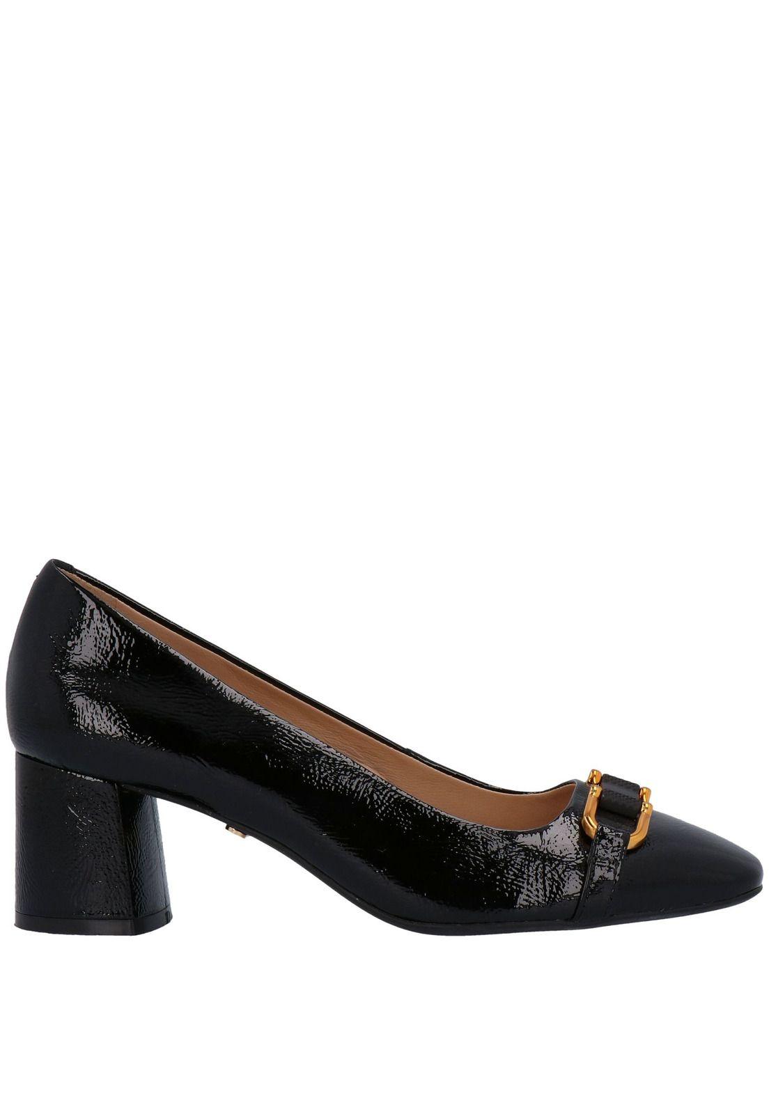 Zapato Mujer Cuero Key Negro-1