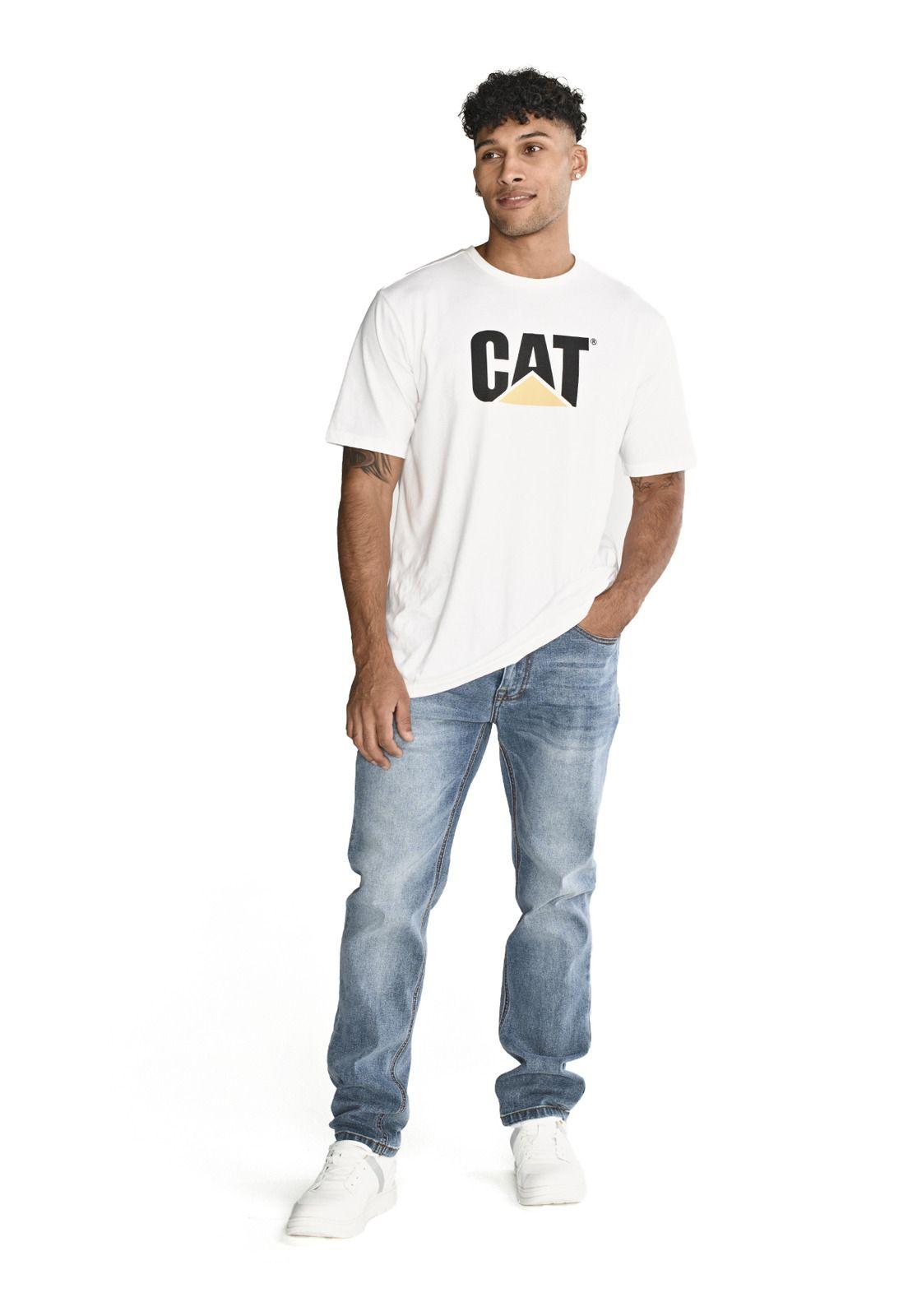 Jeans Slim Hombre Triblend Stretch Denim CAT-1
