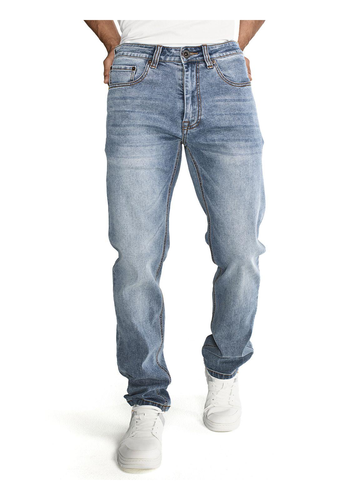 Jeans Slim Hombre Triblend Stretch Denim CAT-4