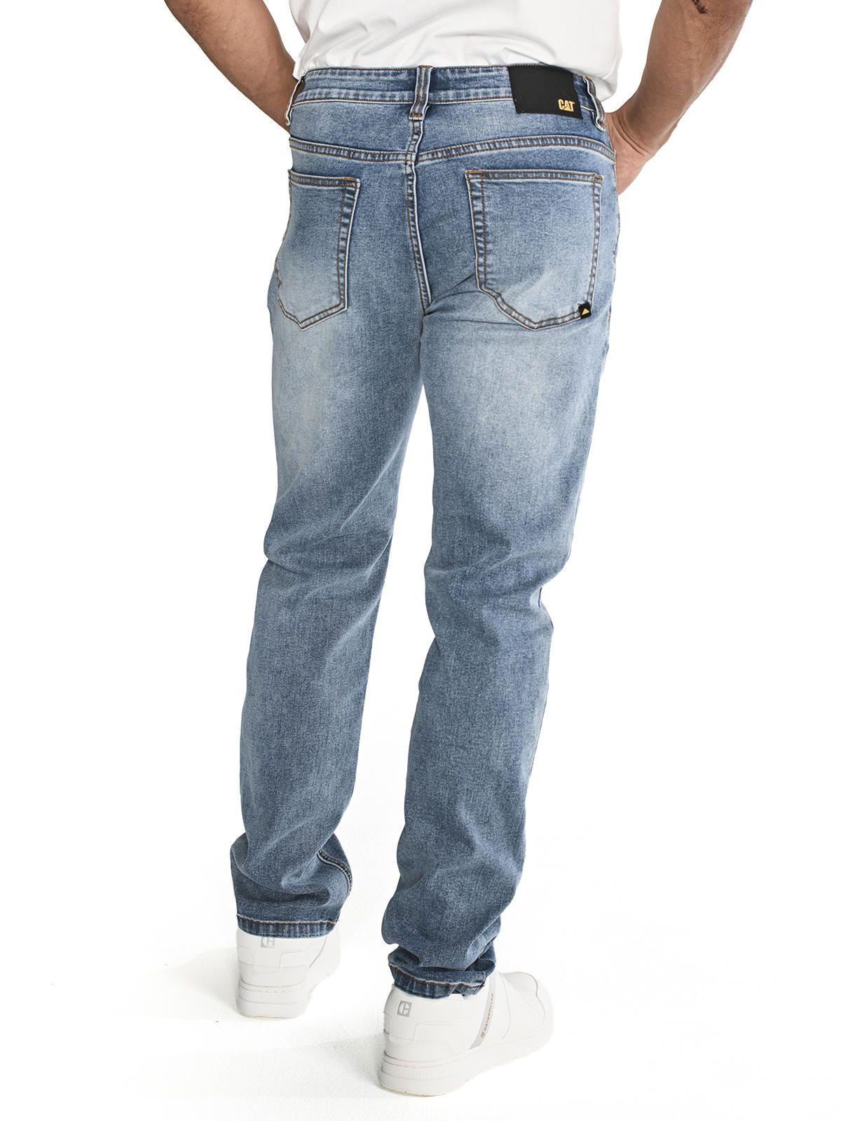 Jeans Slim Hombre Triblend Stretch Denim CAT-5