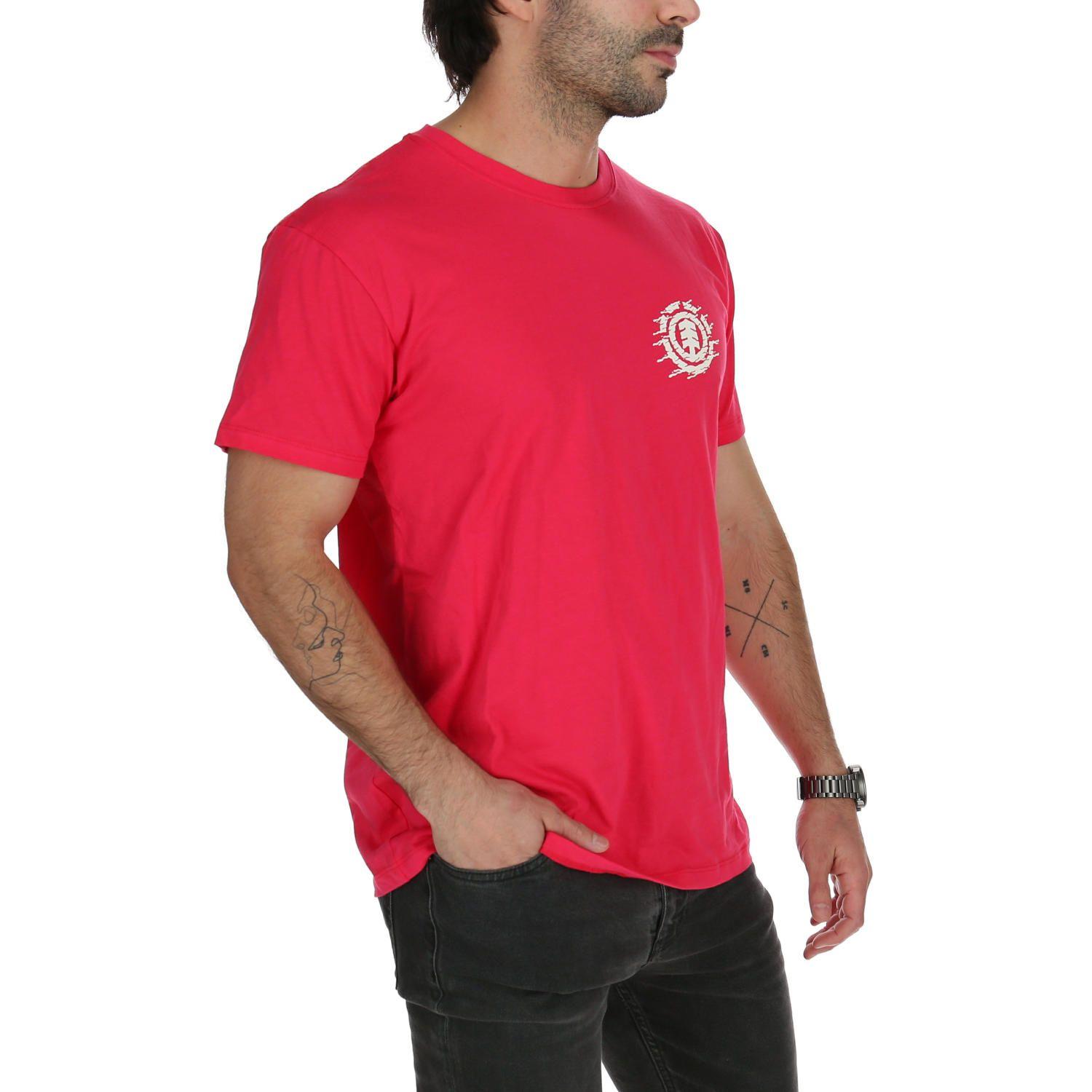 Polera M/C Hombre Liquid Icon Rojo-3
