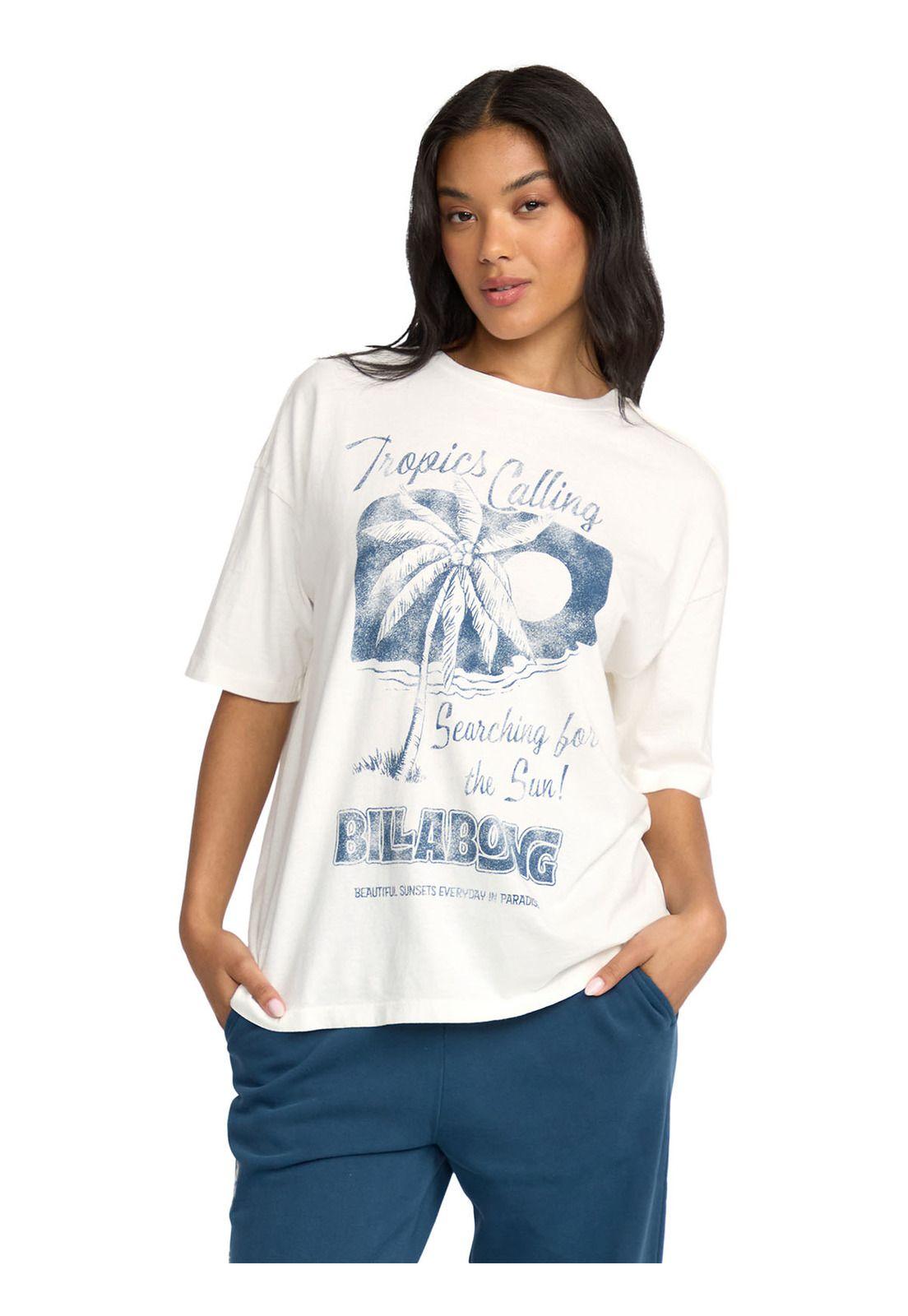 Polera m/c Mujer This sunny time Blanco-0
