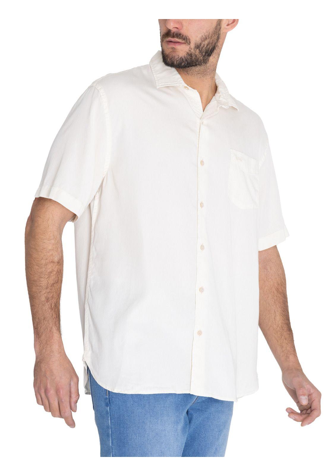camisa Tencel Blanco Aveiro Hombre -5