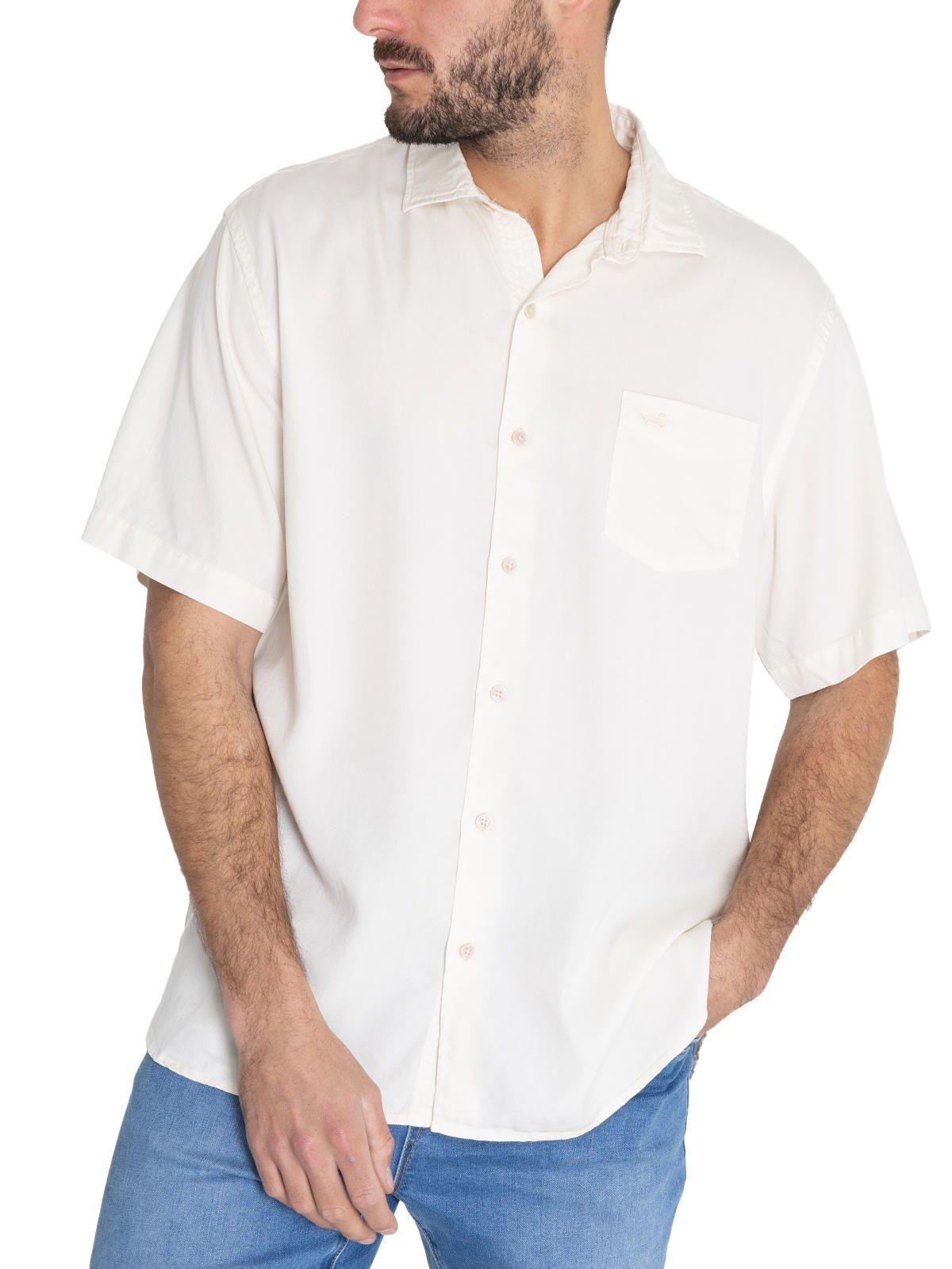 camisa Tencel Blanco Aveiro Hombre -6