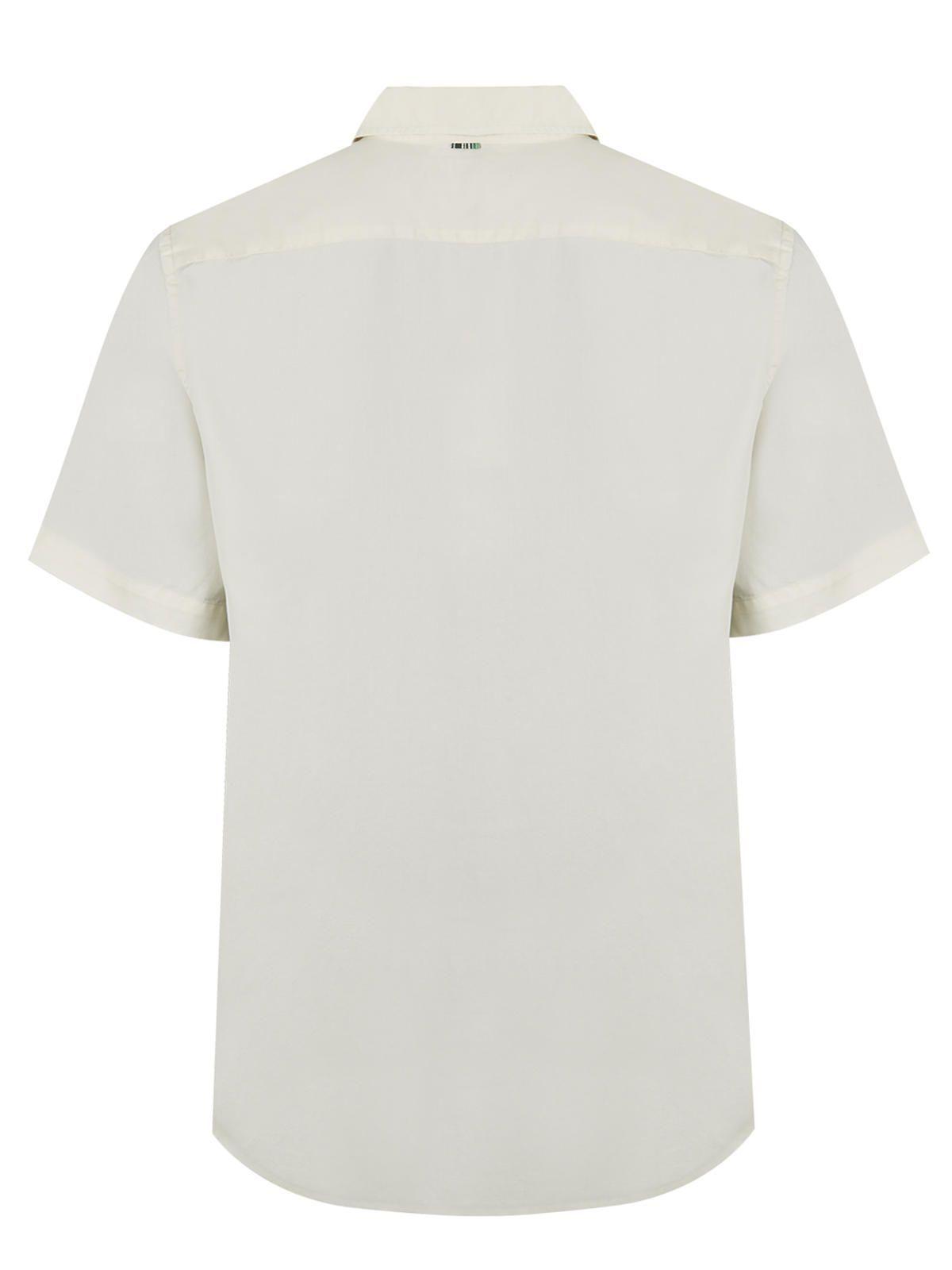 camisa Tencel Blanco Aveiro Hombre -1