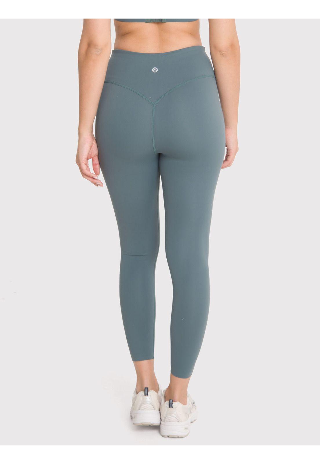 Calza deportiva 7/8 Mujer Ankle Maya Verde-4