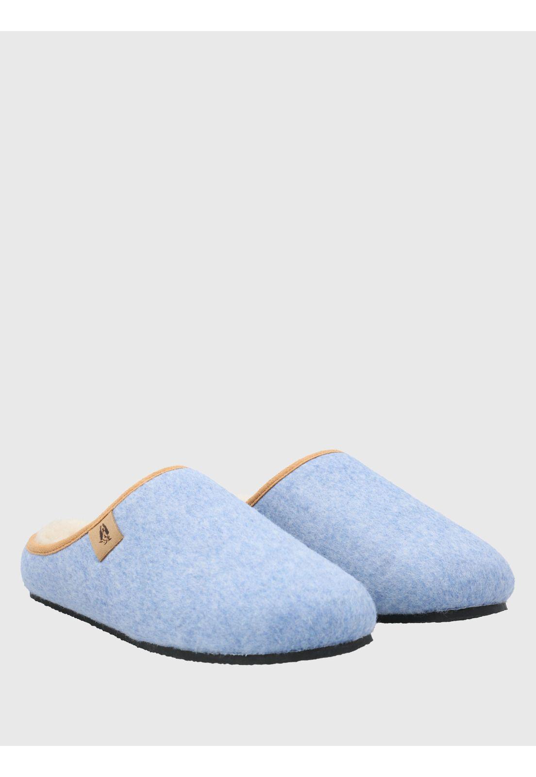Pantufla Textil Unisex Slipper Azul-0