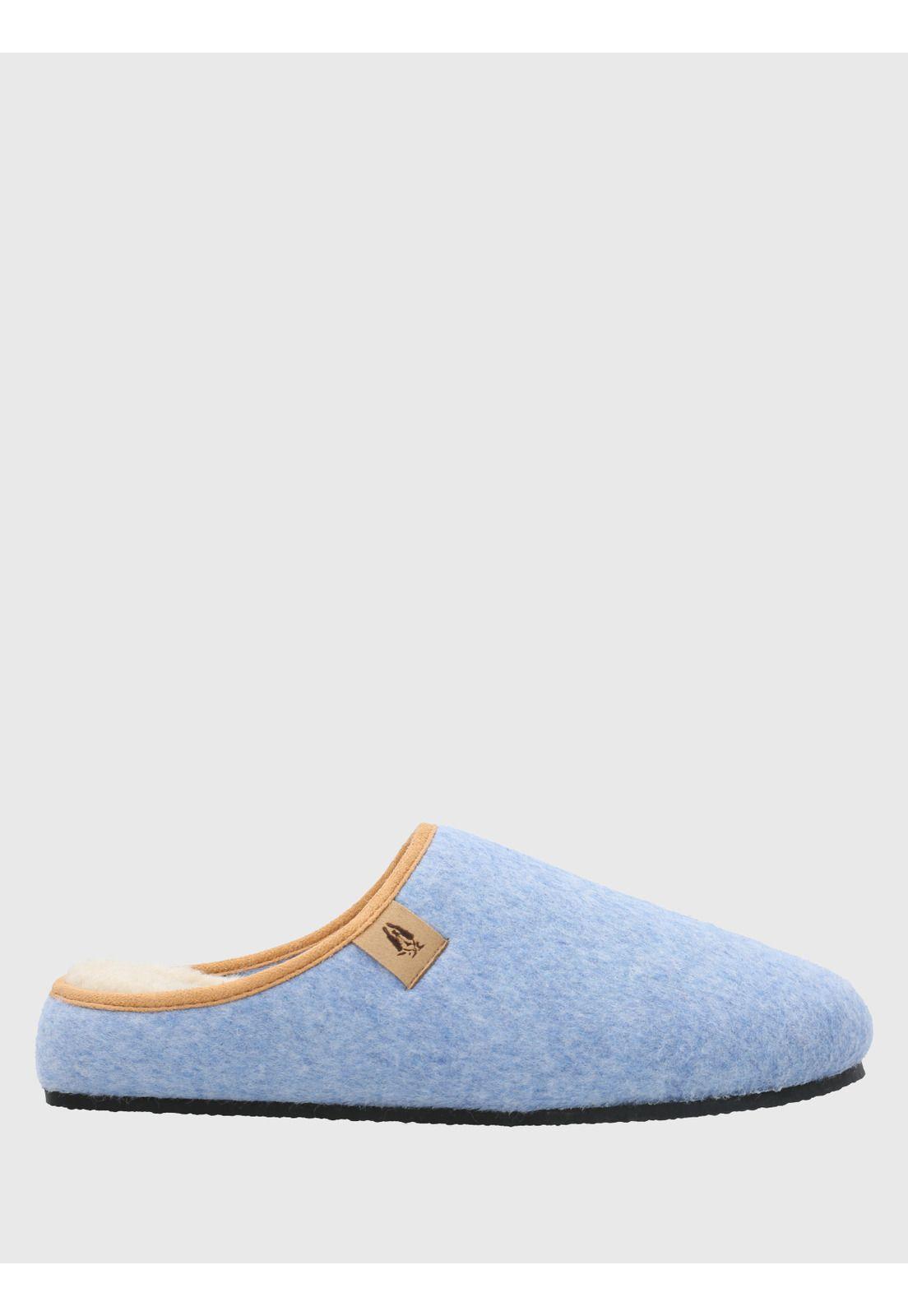 Pantufla Textil Unisex Slipper Azul-1