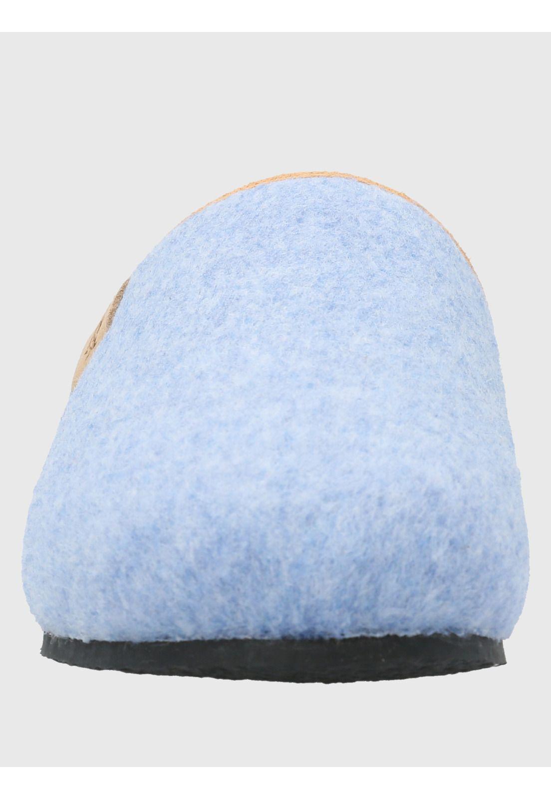 Pantufla Textil Unisex Slipper Azul-2