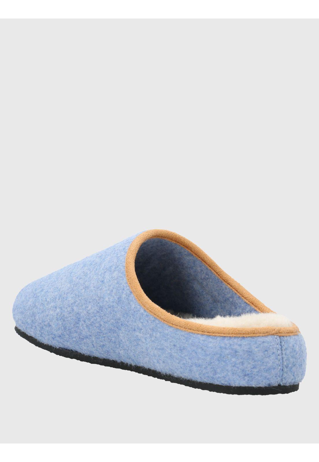 Pantufla Textil Unisex Slipper Azul-5