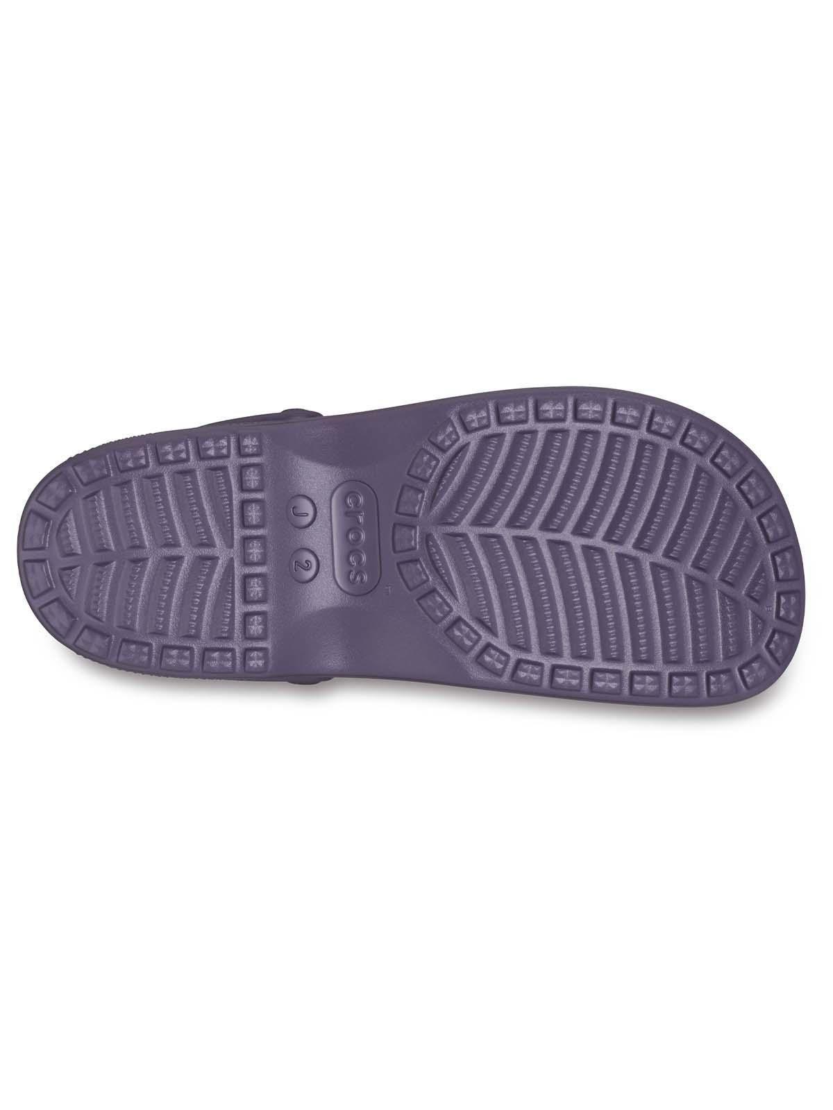 Zueco Crocs Niña Mary Jane K Morado Oscuro-5