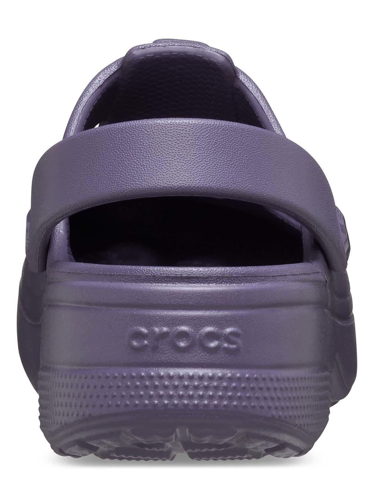 Zueco Crocs Niña Mary Jane K Morado Oscuro-7