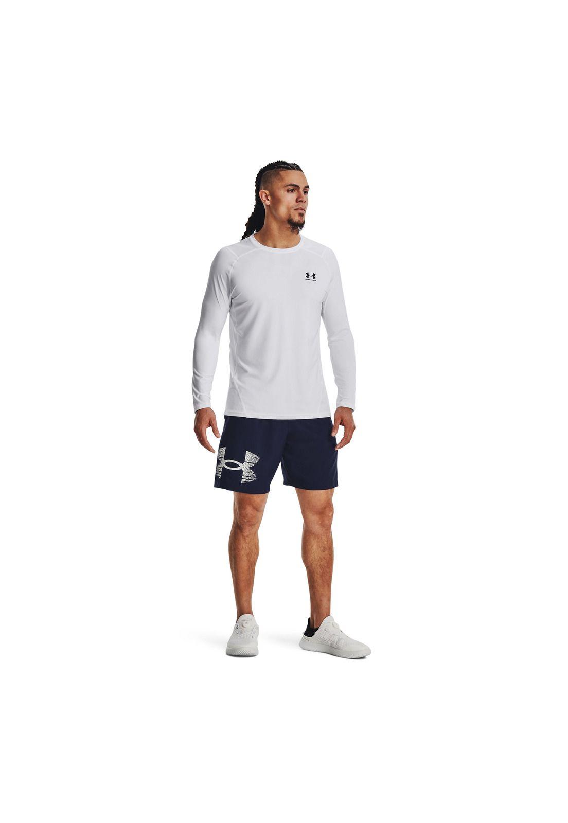 Shorts UA Azul para hombre-5