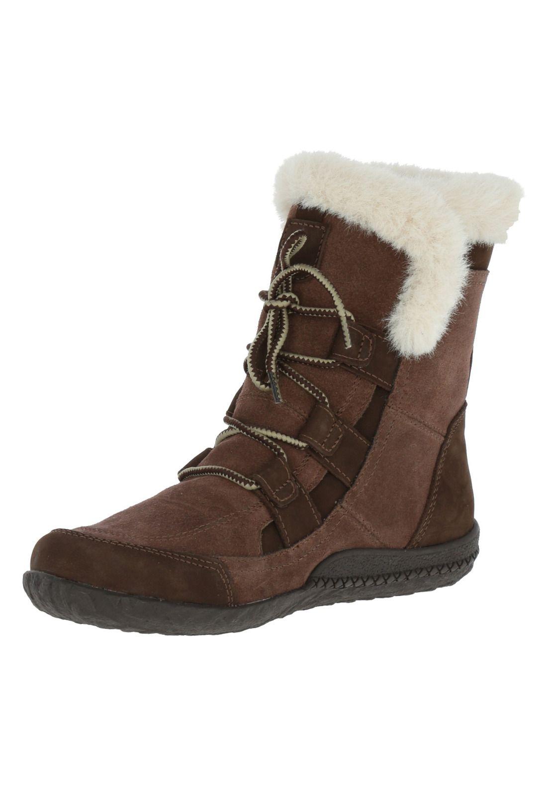 Bota Gamuza Mujer Mantis Café-1