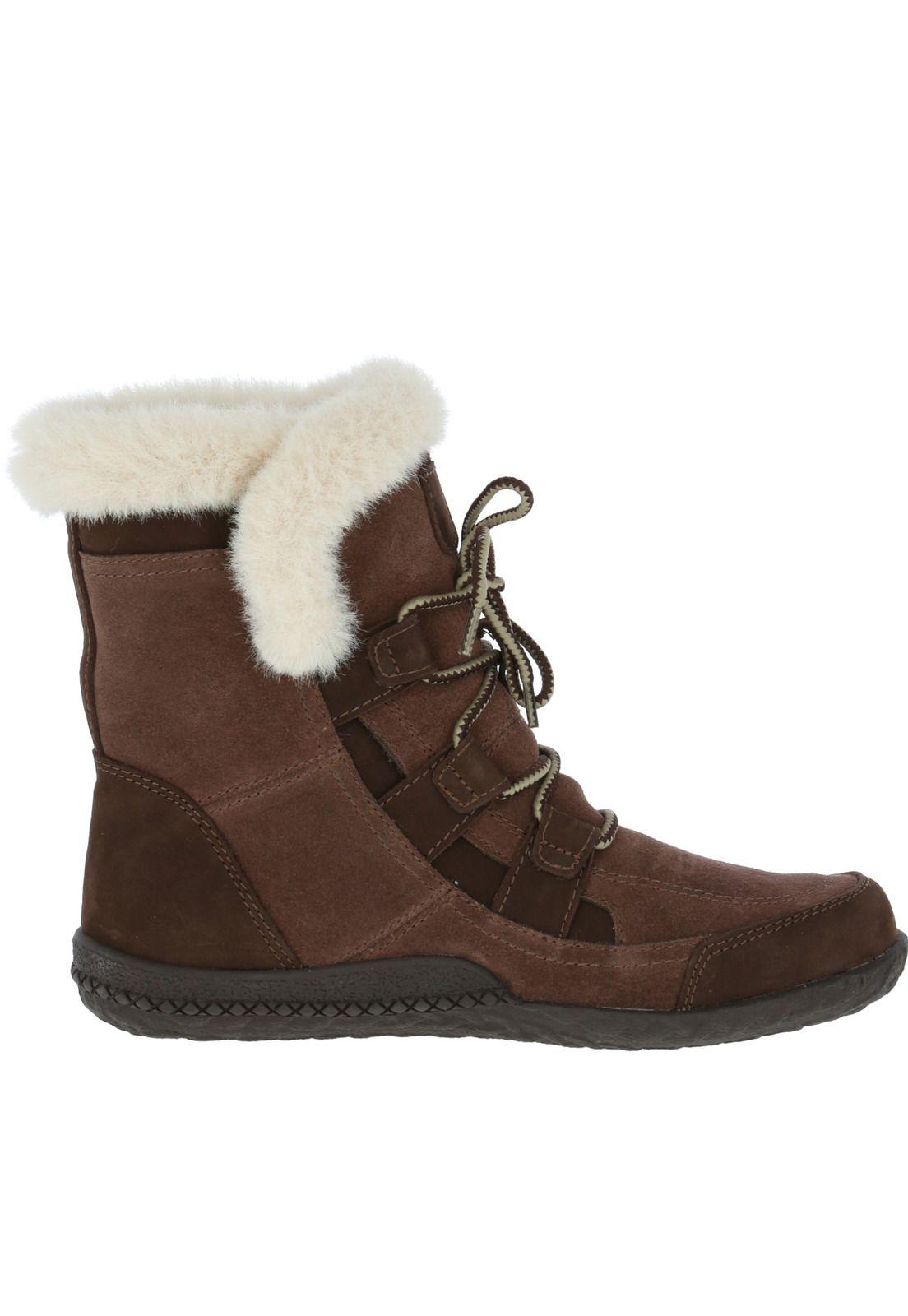 Bota Gamuza Mujer Mantis Café-2