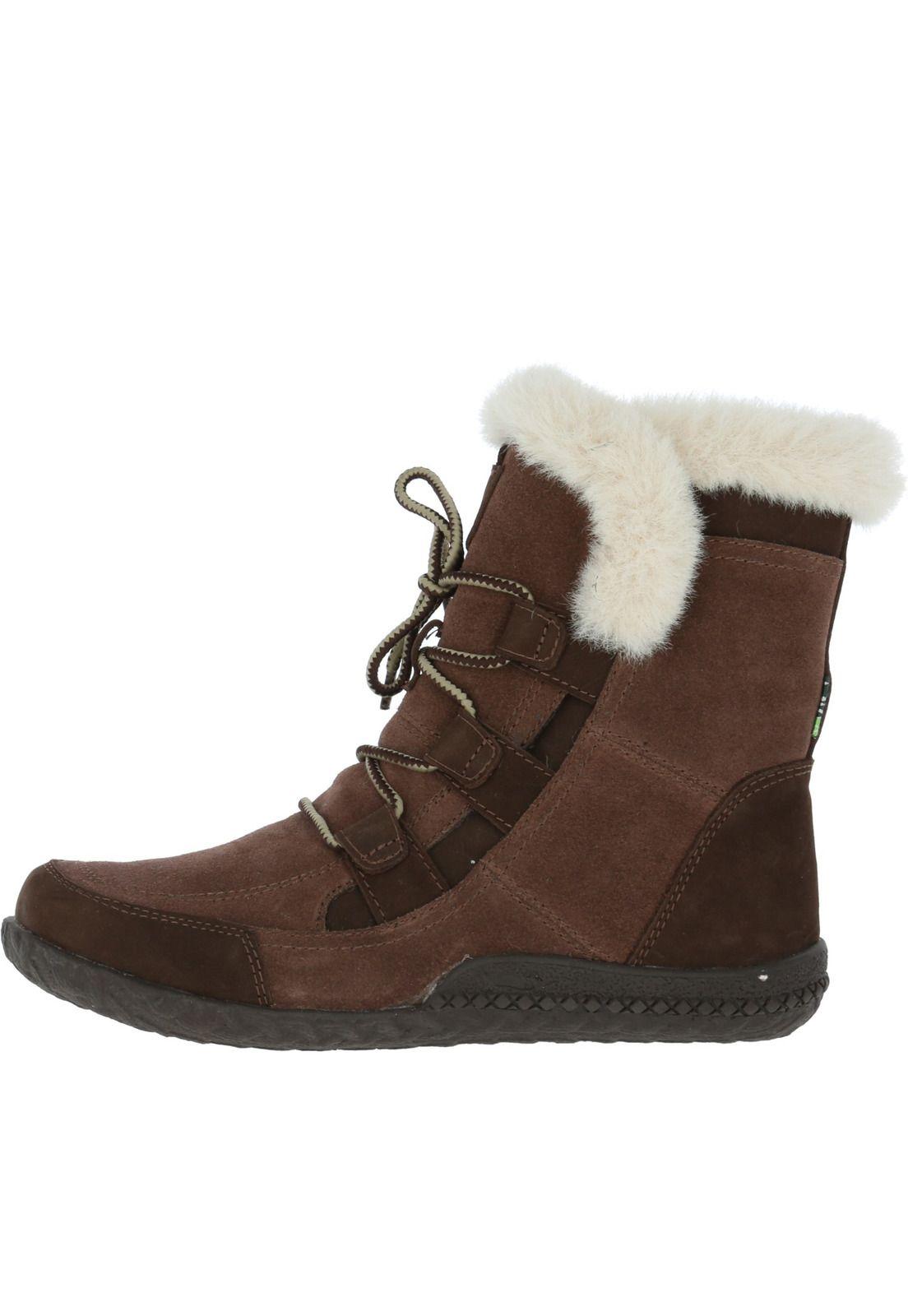 Bota Gamuza Mujer Mantis Café-3