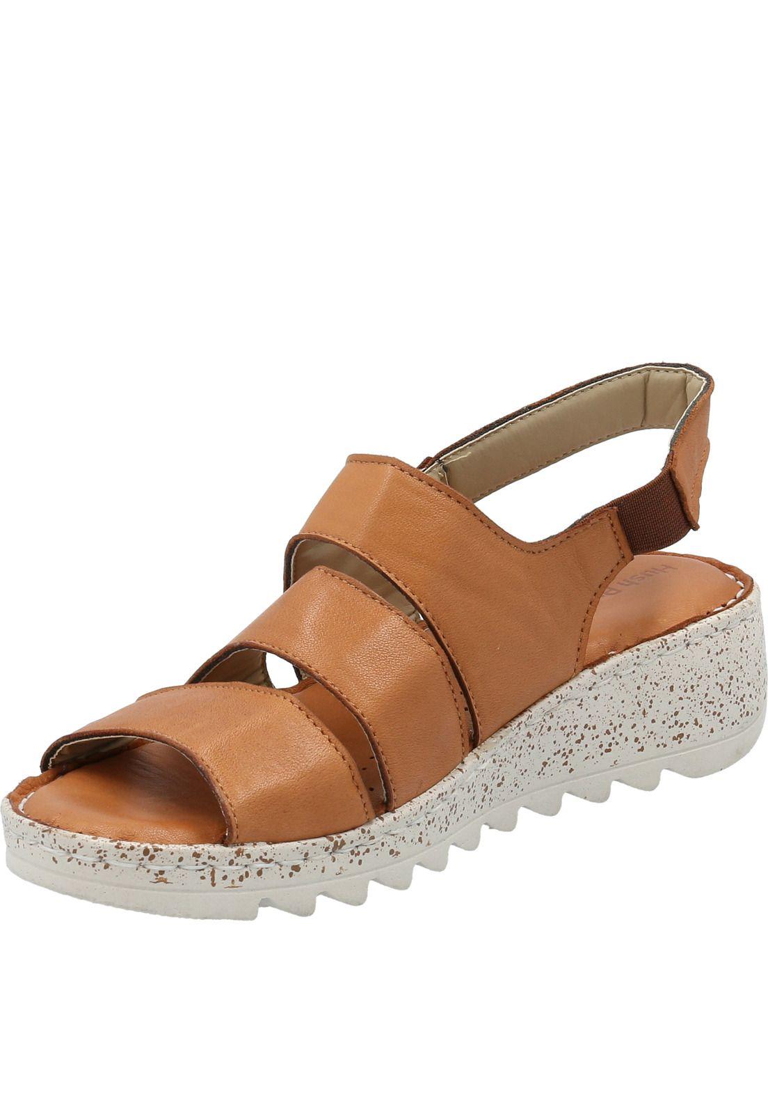 Sandalia Cuero Mujer Olivia Café-3