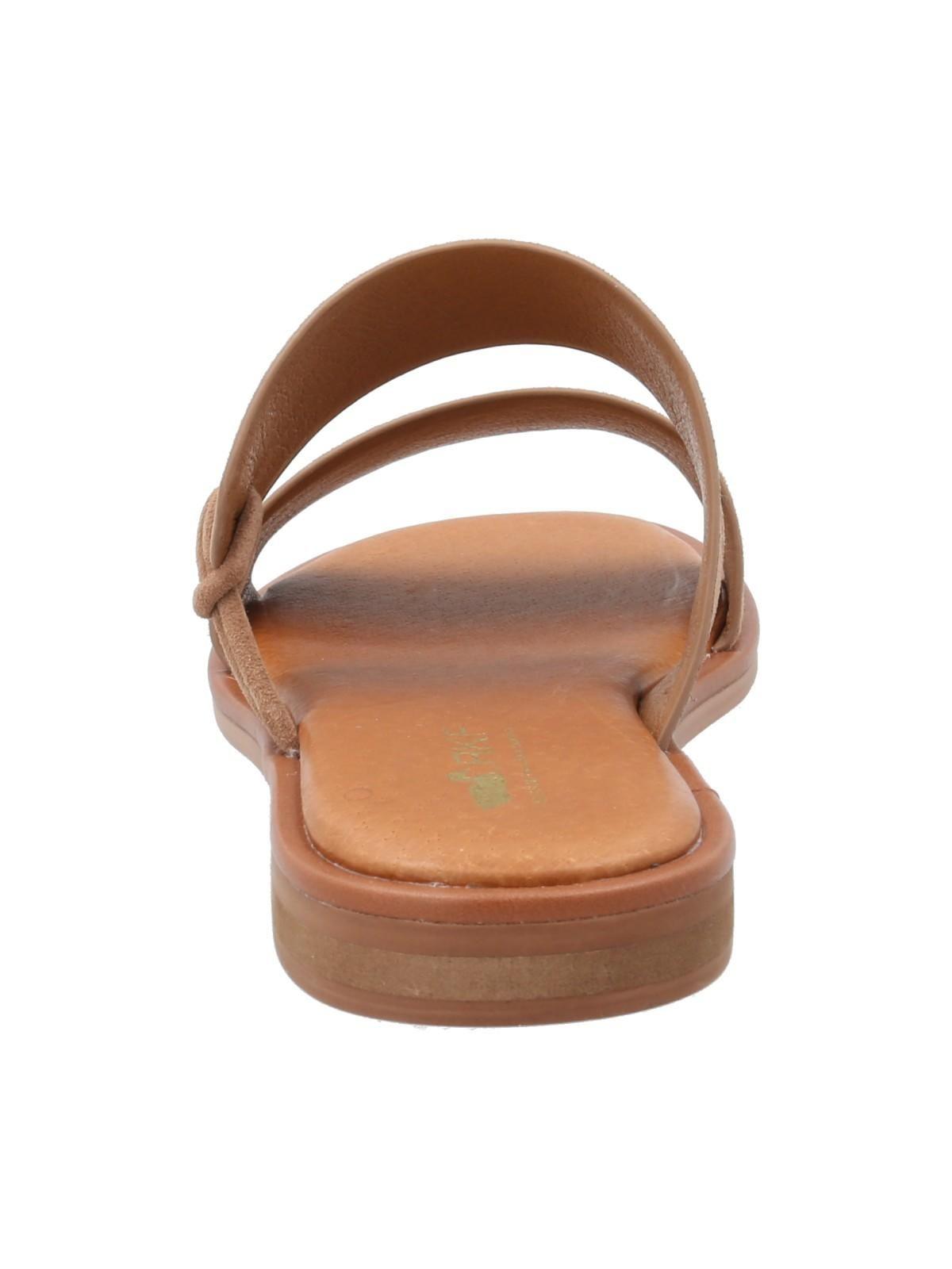 Sandalia Cuero Mujer Sante Café-6