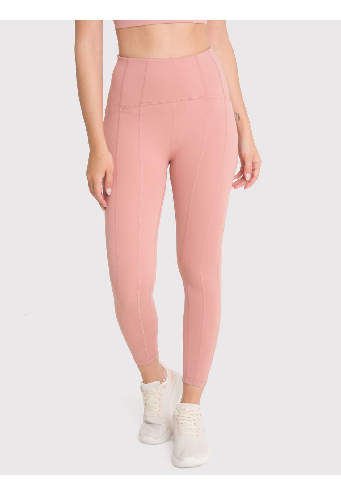 Calza deportiva 7/8 Mujer Ankle Wilma Palo Rosa-3