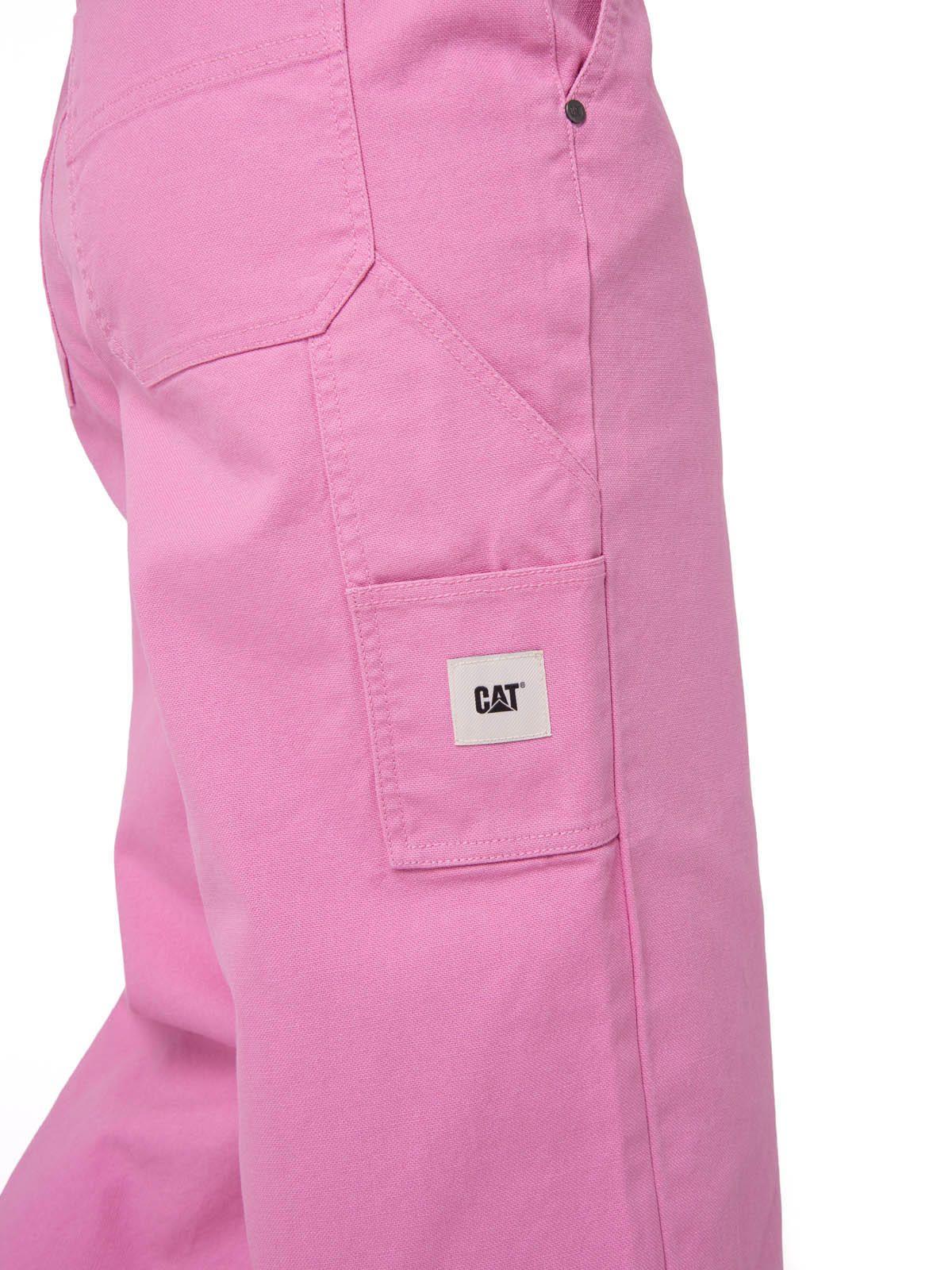 Pantalón Mujer Canvas Carpenter Rosa-4