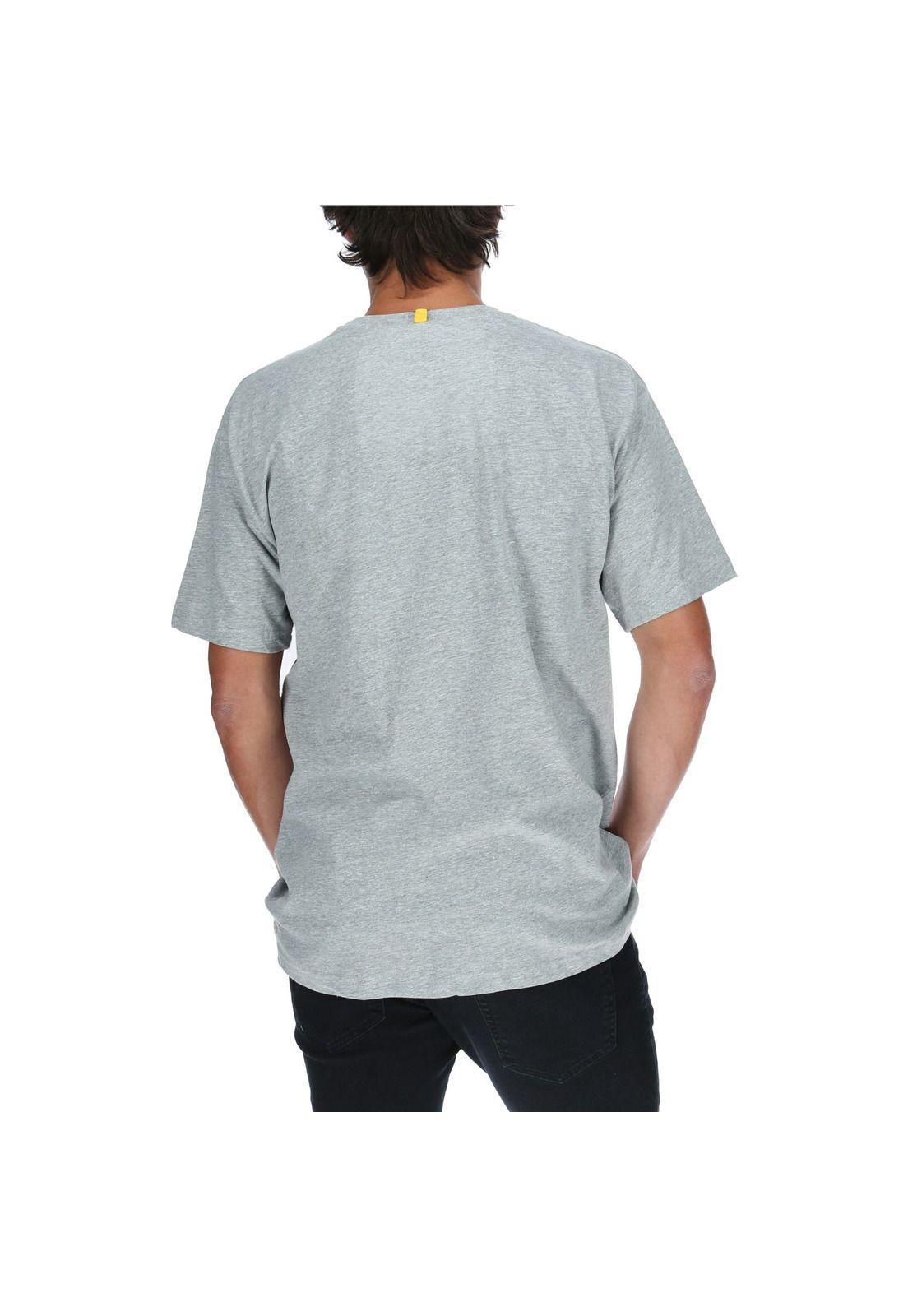 Polera Mc Hombre Camo Print Tee Gris-2
