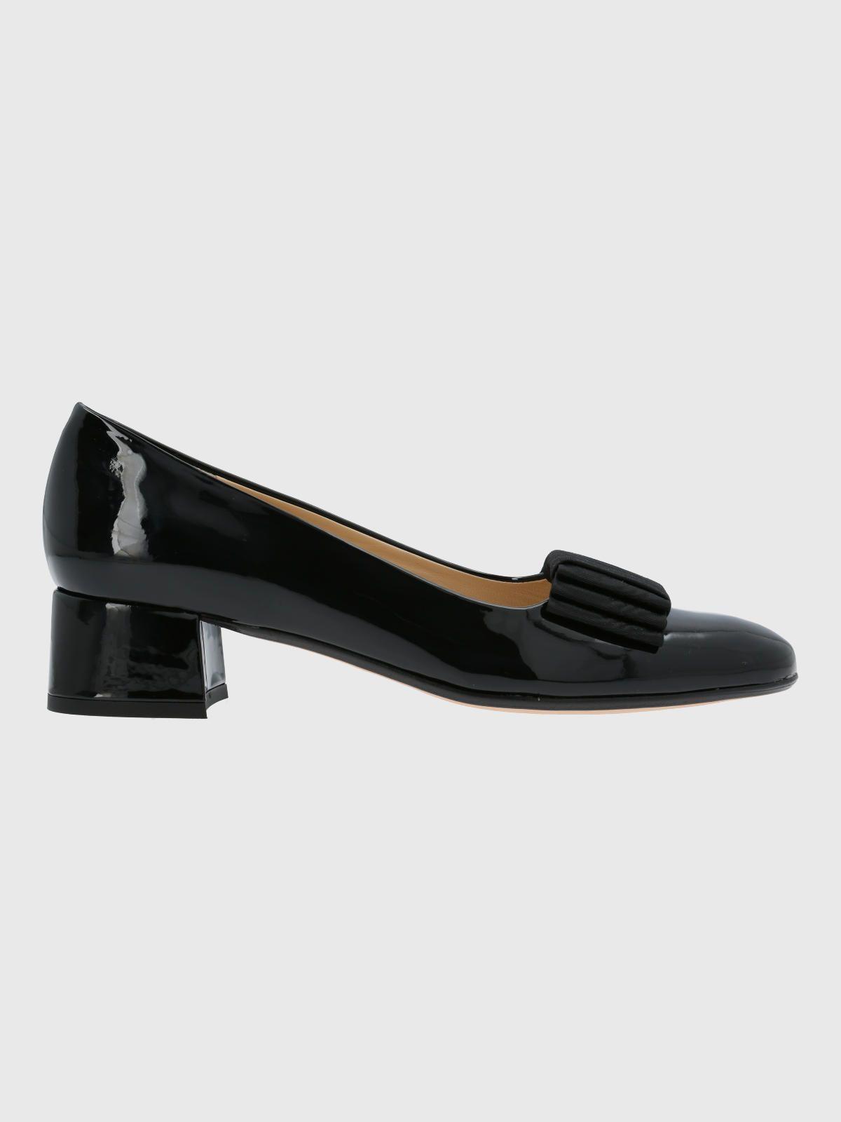 Zapato Brunate Mujer Cuero Corato Negro-1