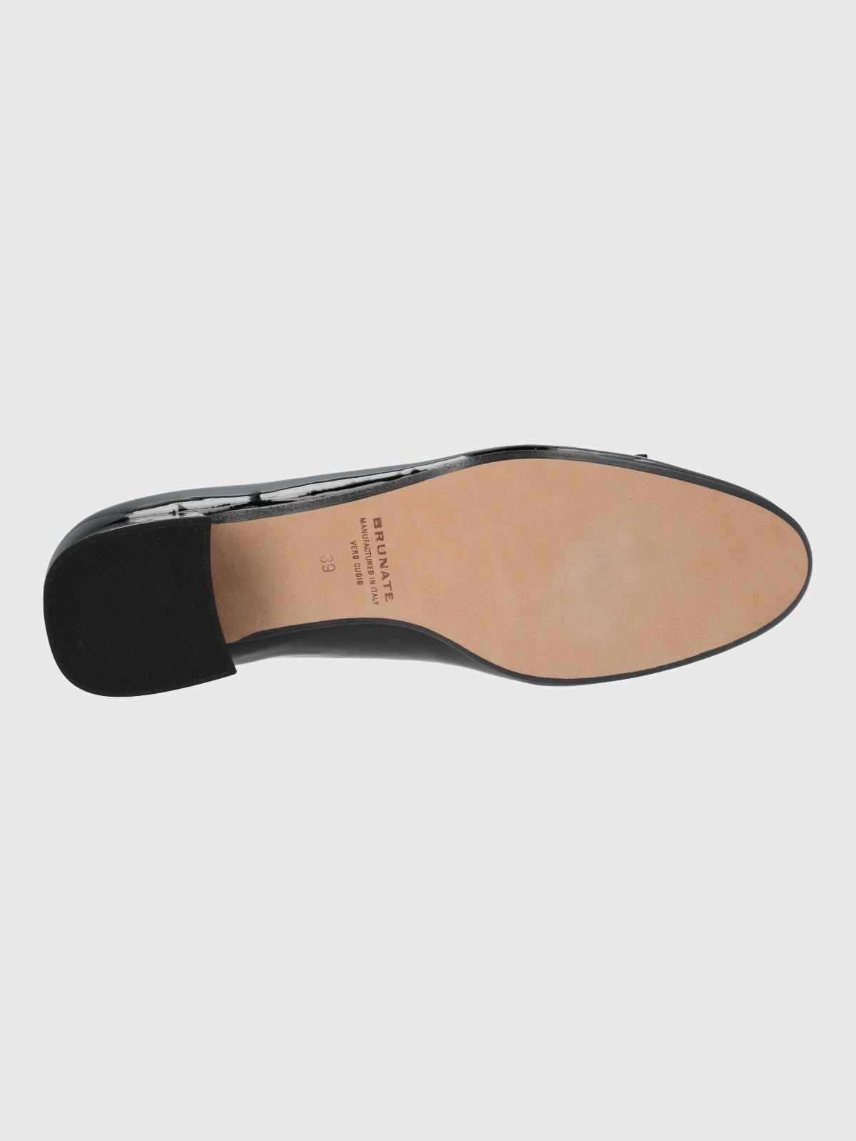 Zapato Brunate Mujer Cuero Corato Negro-7