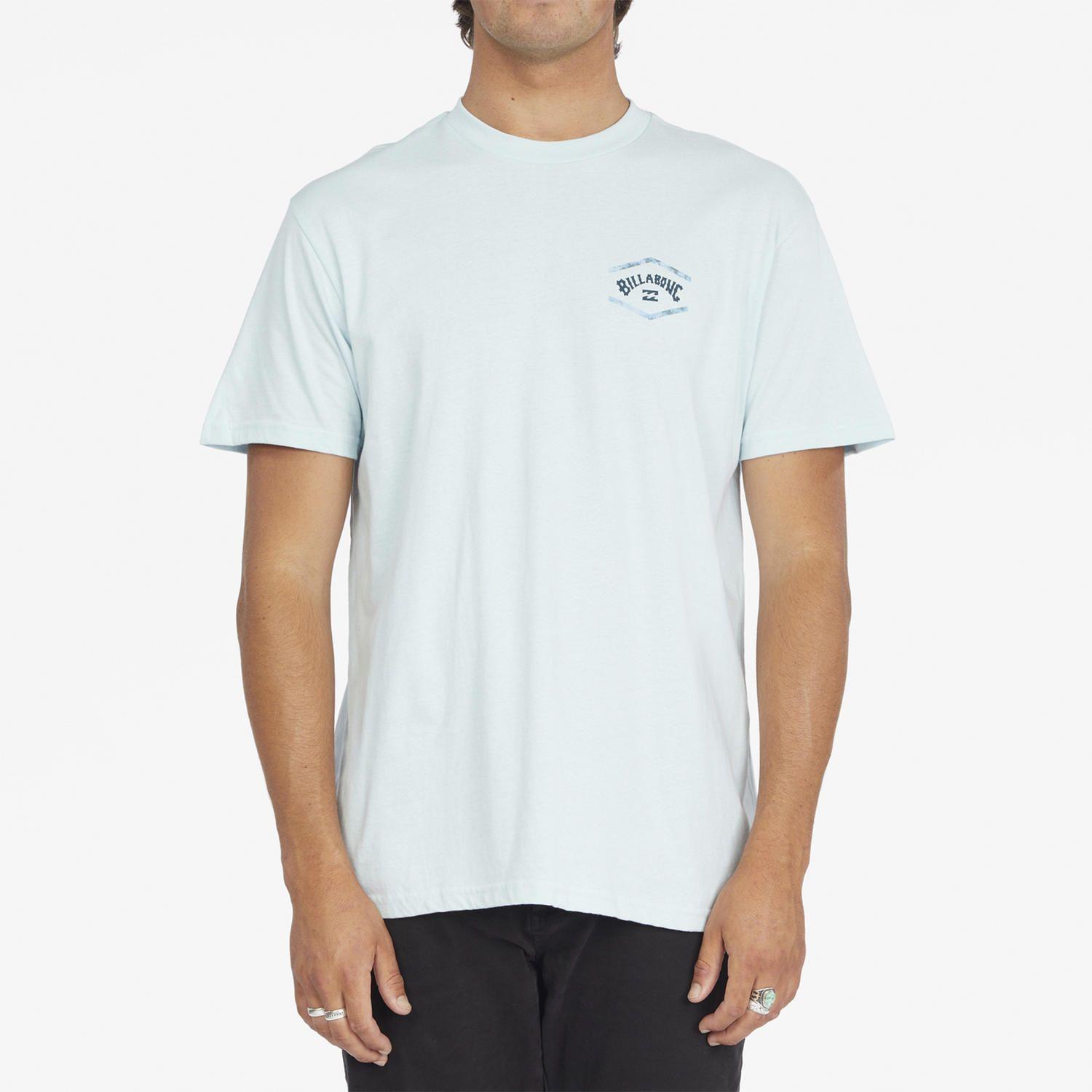 Polera M/C Hombre Entry Arch  Celeste-0