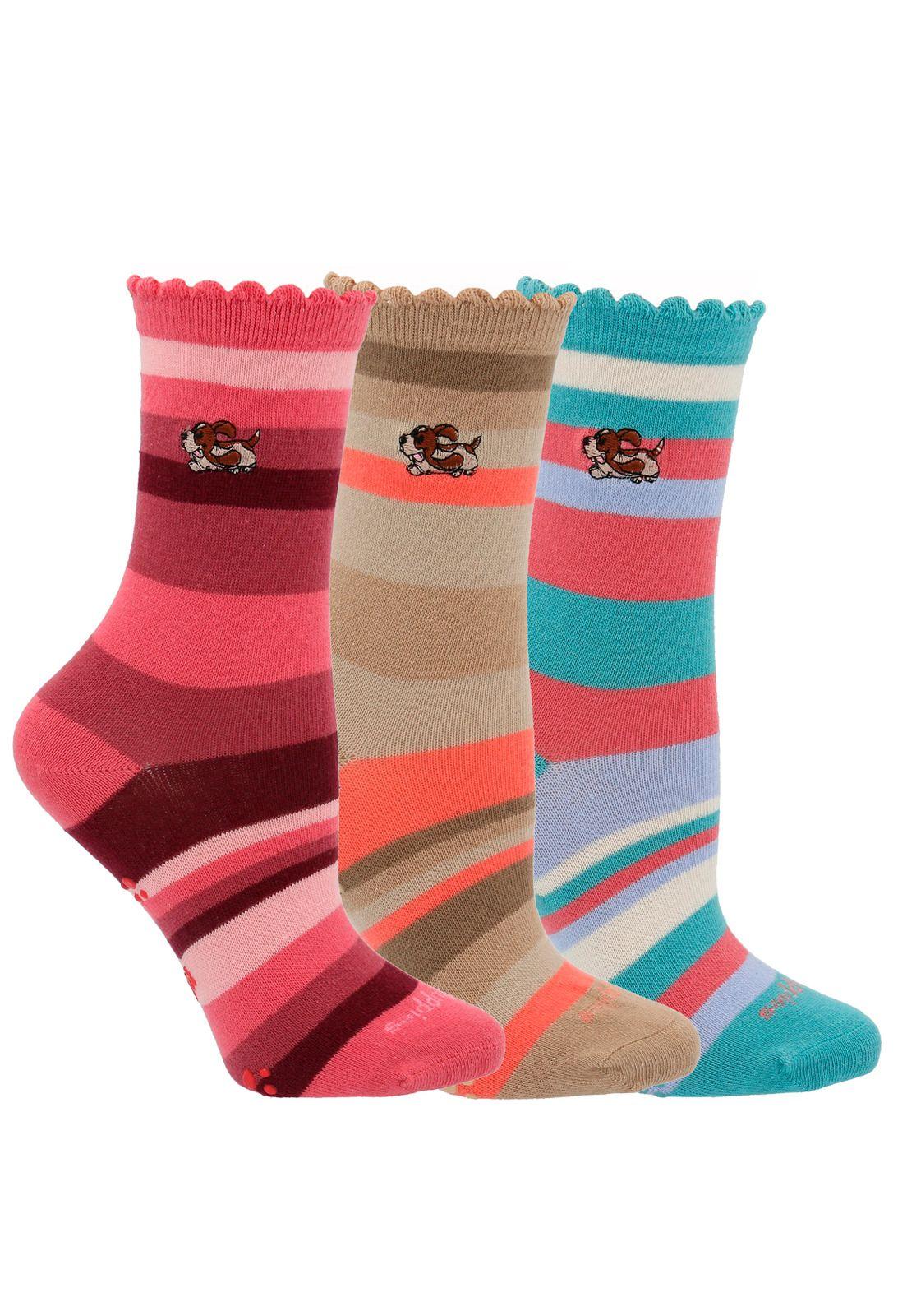 Calcetín Algodón Niña Pack Linesdog-0