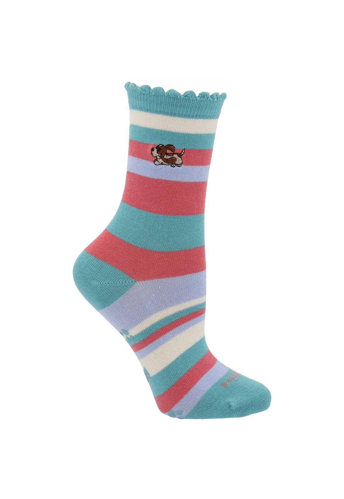Calcetín Algodón Niña Pack Linesdog-3
