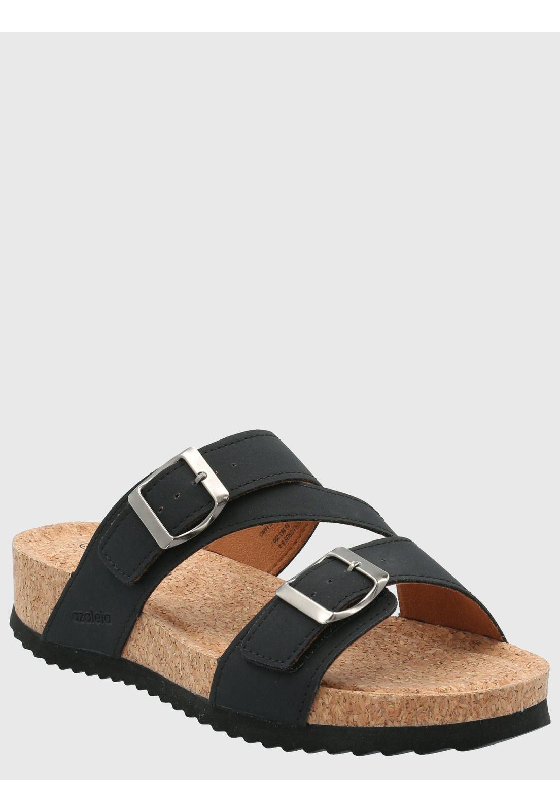 Sandalia Mujer Eliza Negro -0