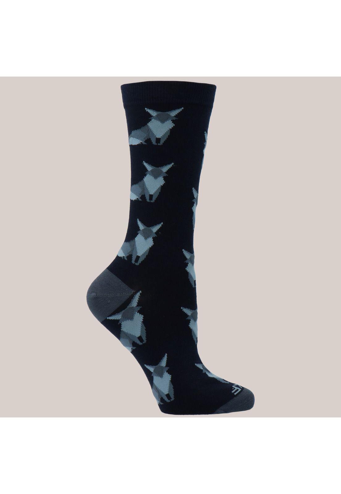 Calcetín Algodón W C Fox Azul-0