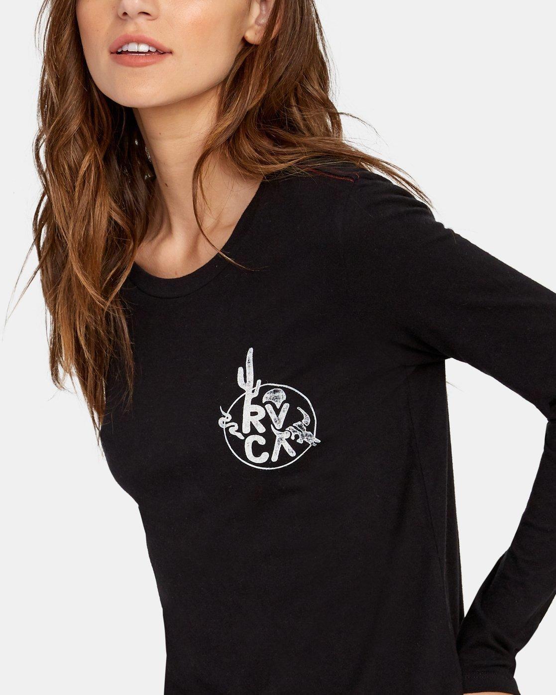 Polera Mujer Death Valley Negro-2