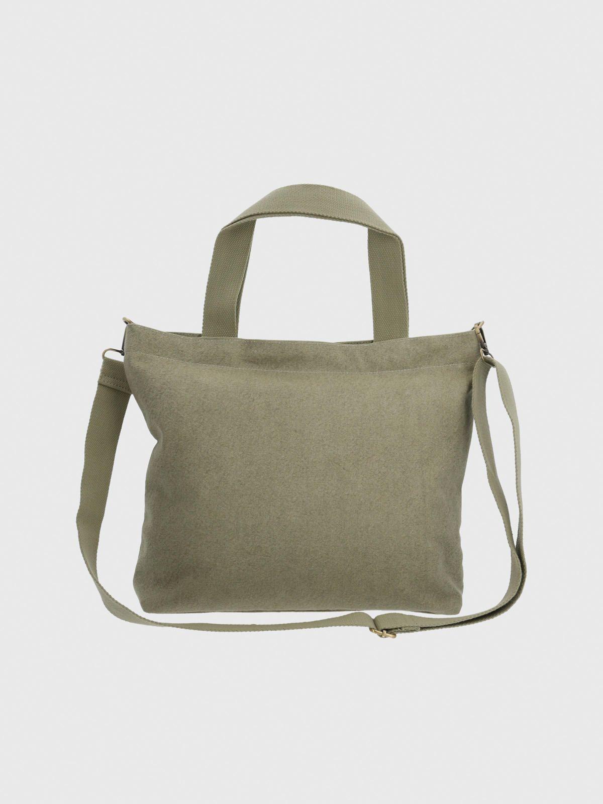 Cartera Textil Mujer Canvasdog Tote Verde-2