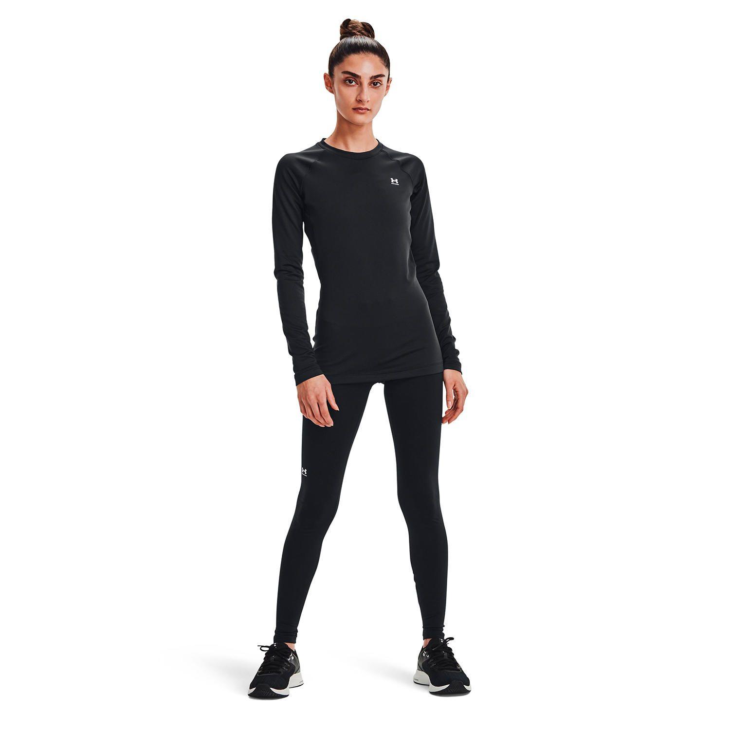 Calza Training Coldgear® Authentics Negro Mujer-5