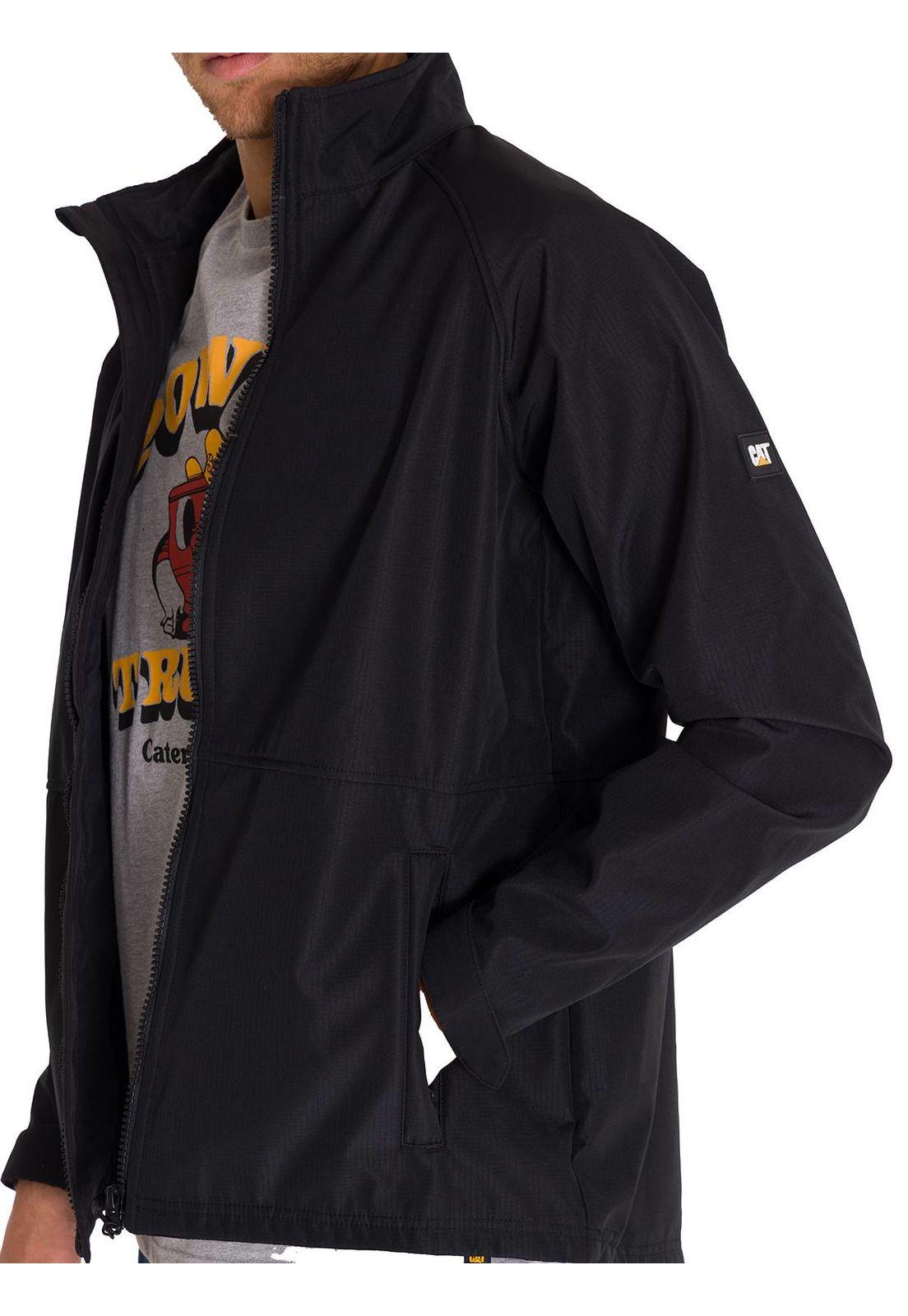 Chaqueta Ripstop Softshell Hombre Negra-7