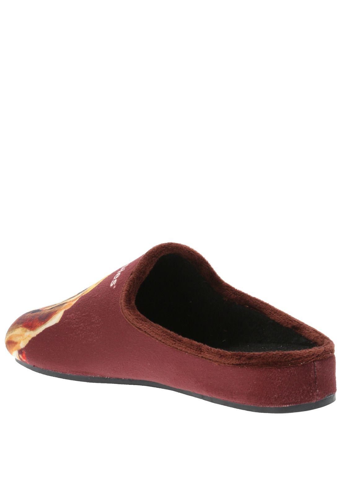 Pantufla Unisex HP Slipper Hound Café-6