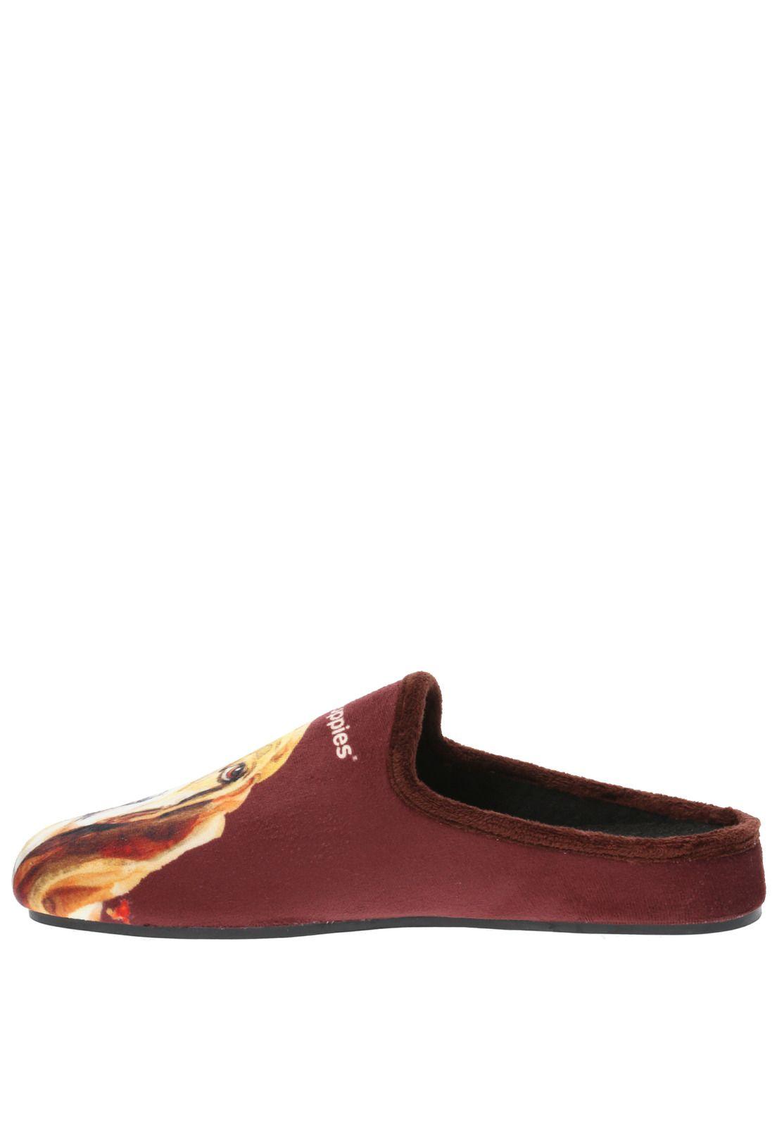 Pantufla Unisex HP Slipper Hound Café-7
