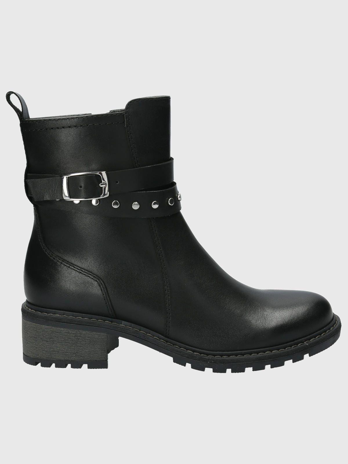 Botin Cuero Mujer Mitre Negro-1