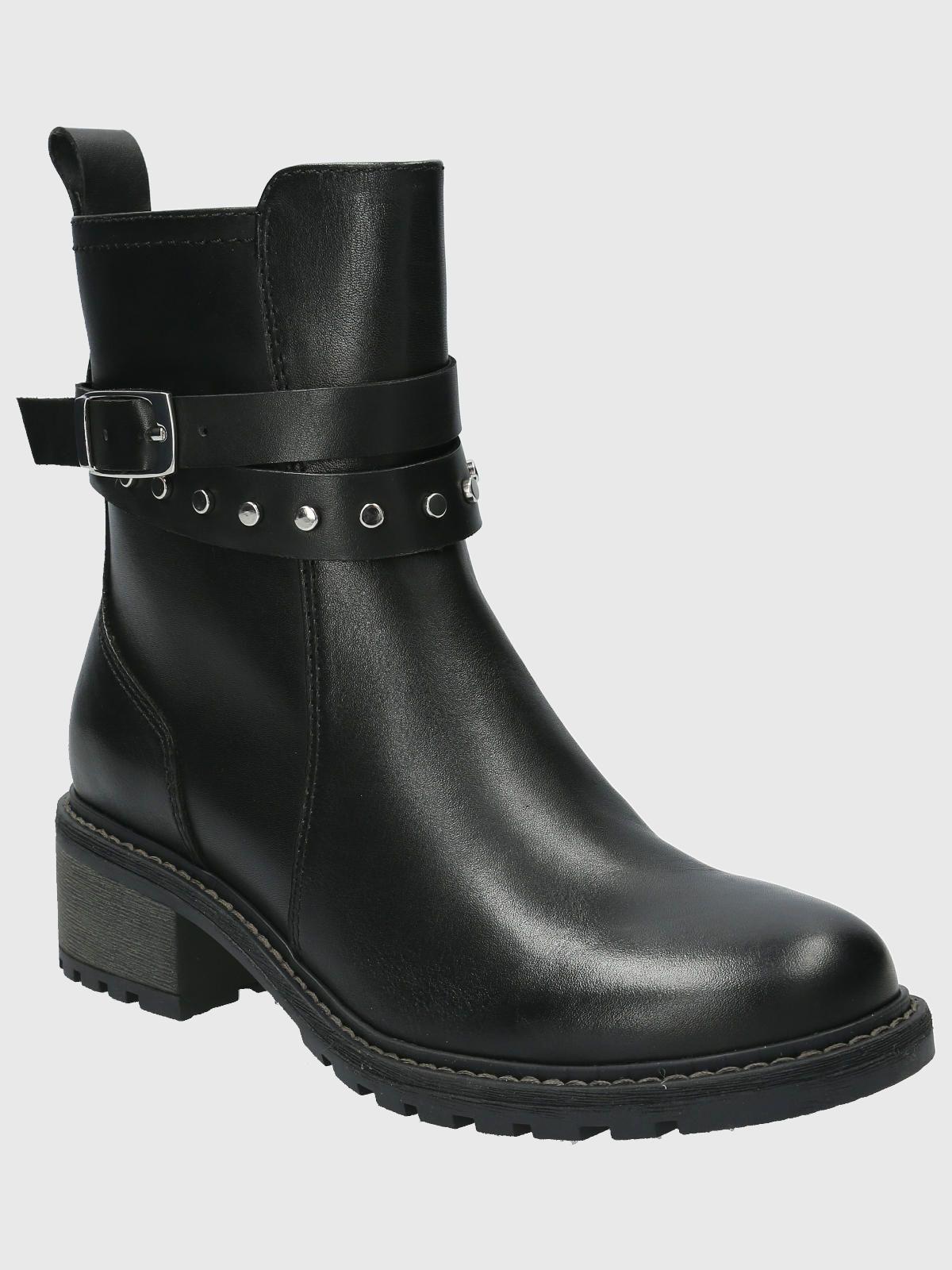 Botin Cuero Mujer Mitre Negro-0