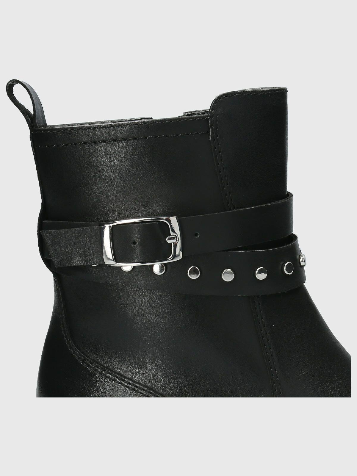 Botin Cuero Mujer Mitre Negro-7
