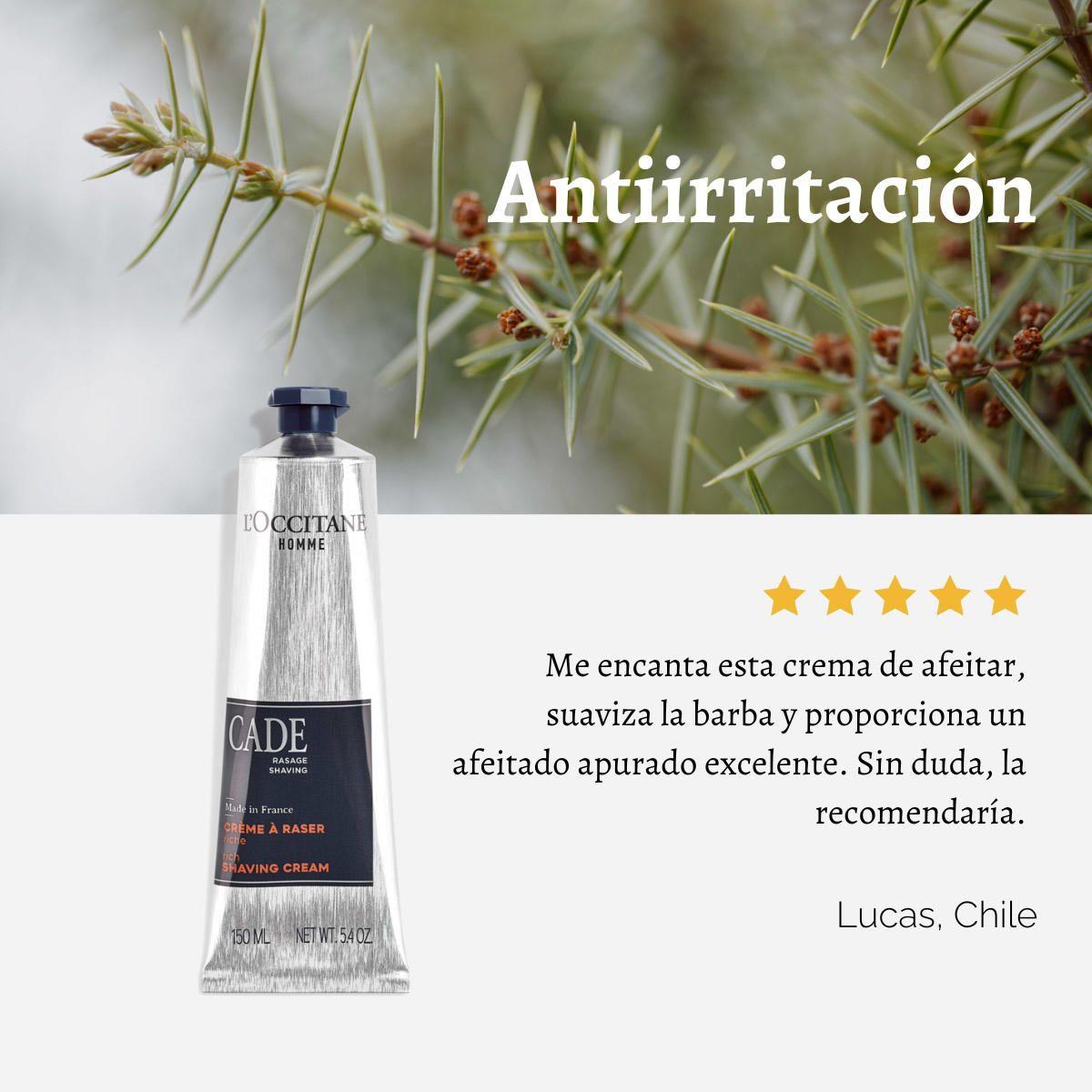 Crema de Afeitar Cade Hombre 150 ml  LOccitane-4